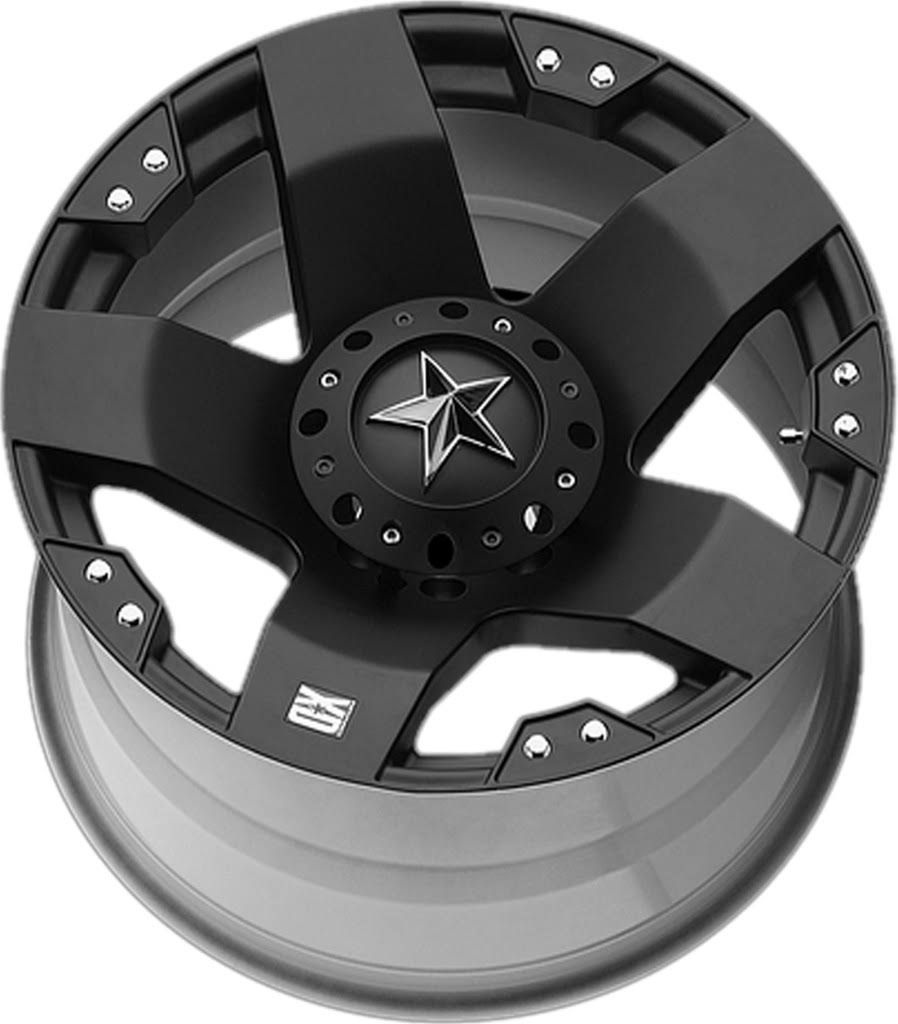 XD Series 775 Rockstar Matte Black Wheels WXF 02