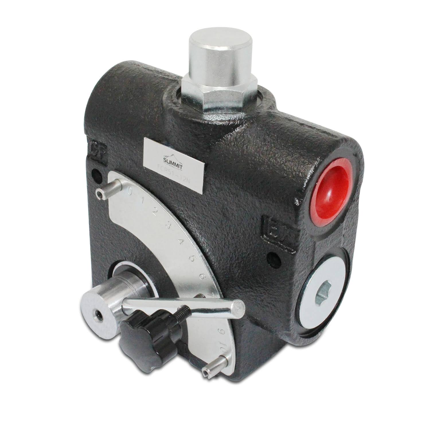 Hydraulic Adjustable Variable Flow Control Valve W Relief Gpm