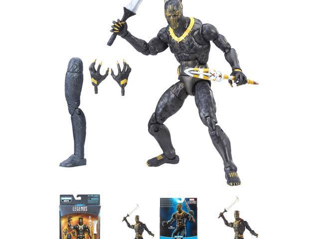 Marvel Black Panther Legends Erik Killmonger Inch Wgl