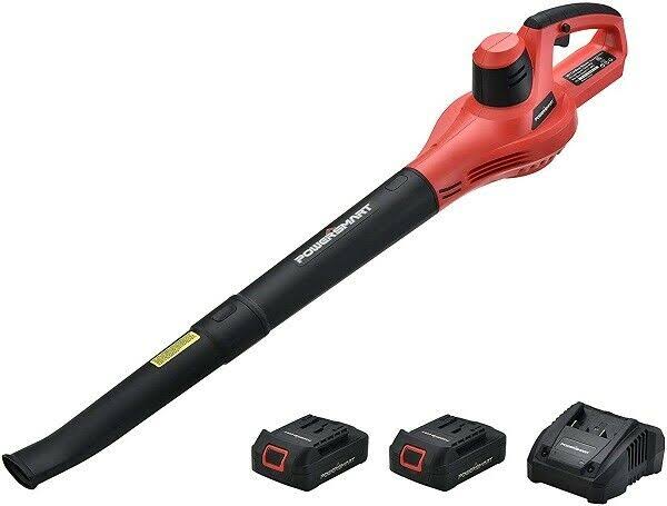 Powersmart Ps76101a 2b 20V Lithium Ion Cordless Blower Two 1 5 Ah