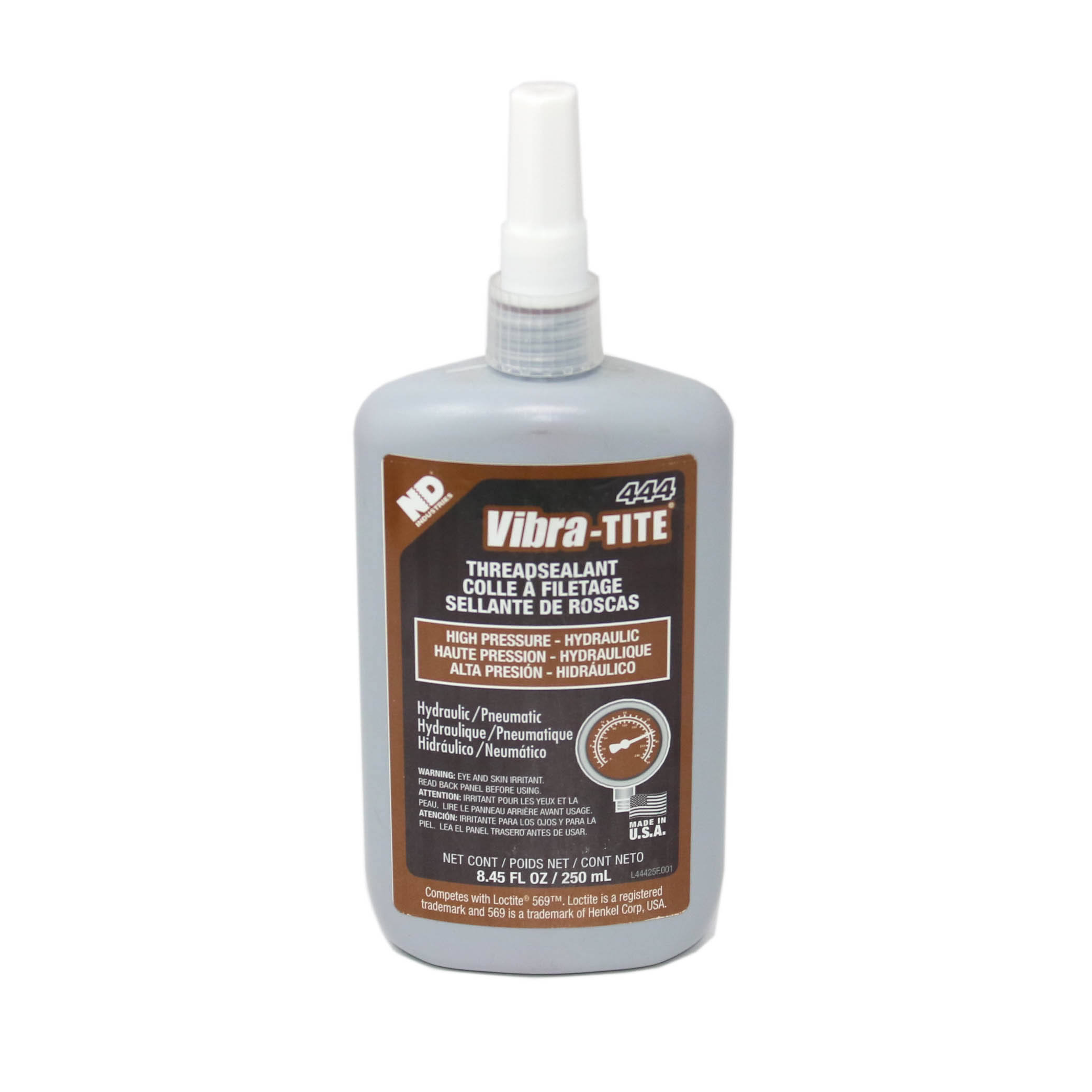 Vibra Tite 444 Hydraulic Sealant High Pressure Thread Sealant