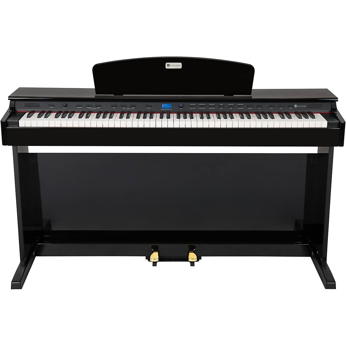 Williams Rhapsody Key Console Digital Piano Ebony Polish