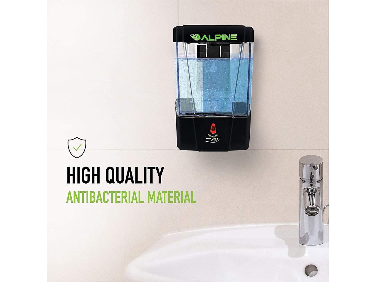 Alpine Industries Automatic Gel Hand Sanitizer Dispenser And Liquid