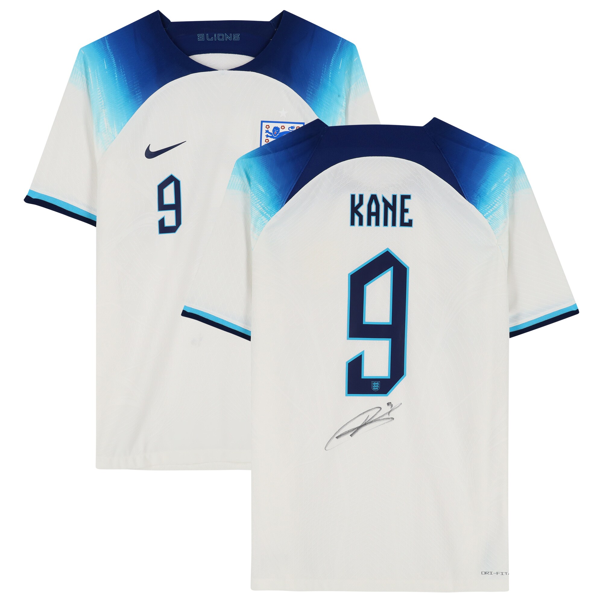 Harry Kane England National Team Autographed Fanatics Authentic