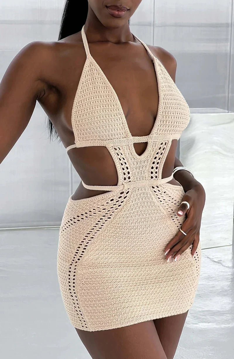Maita Knitted Mini Dress
