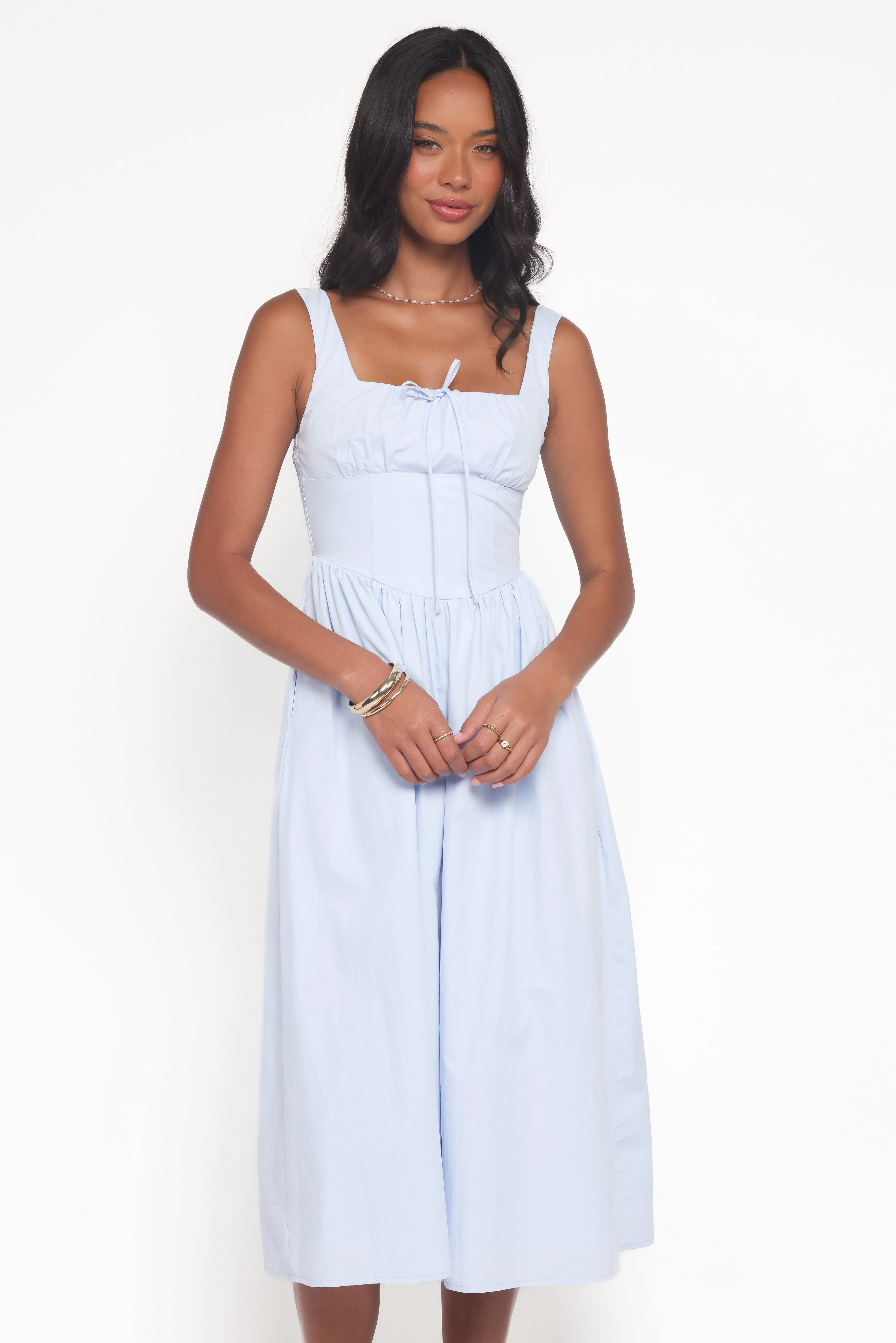 Kinslee Midi Dress - Blue