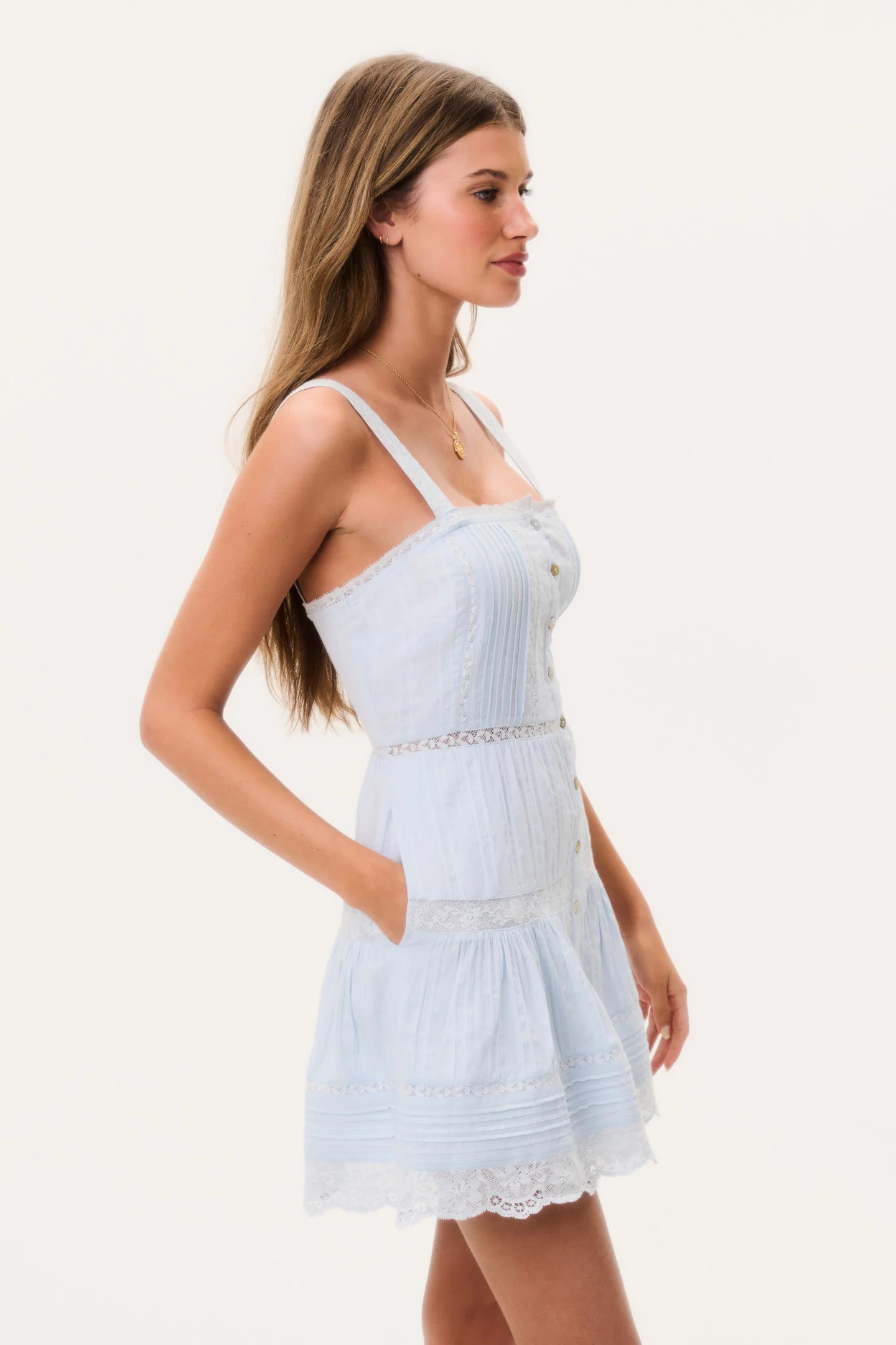 Charlize Cotton Mini Dress