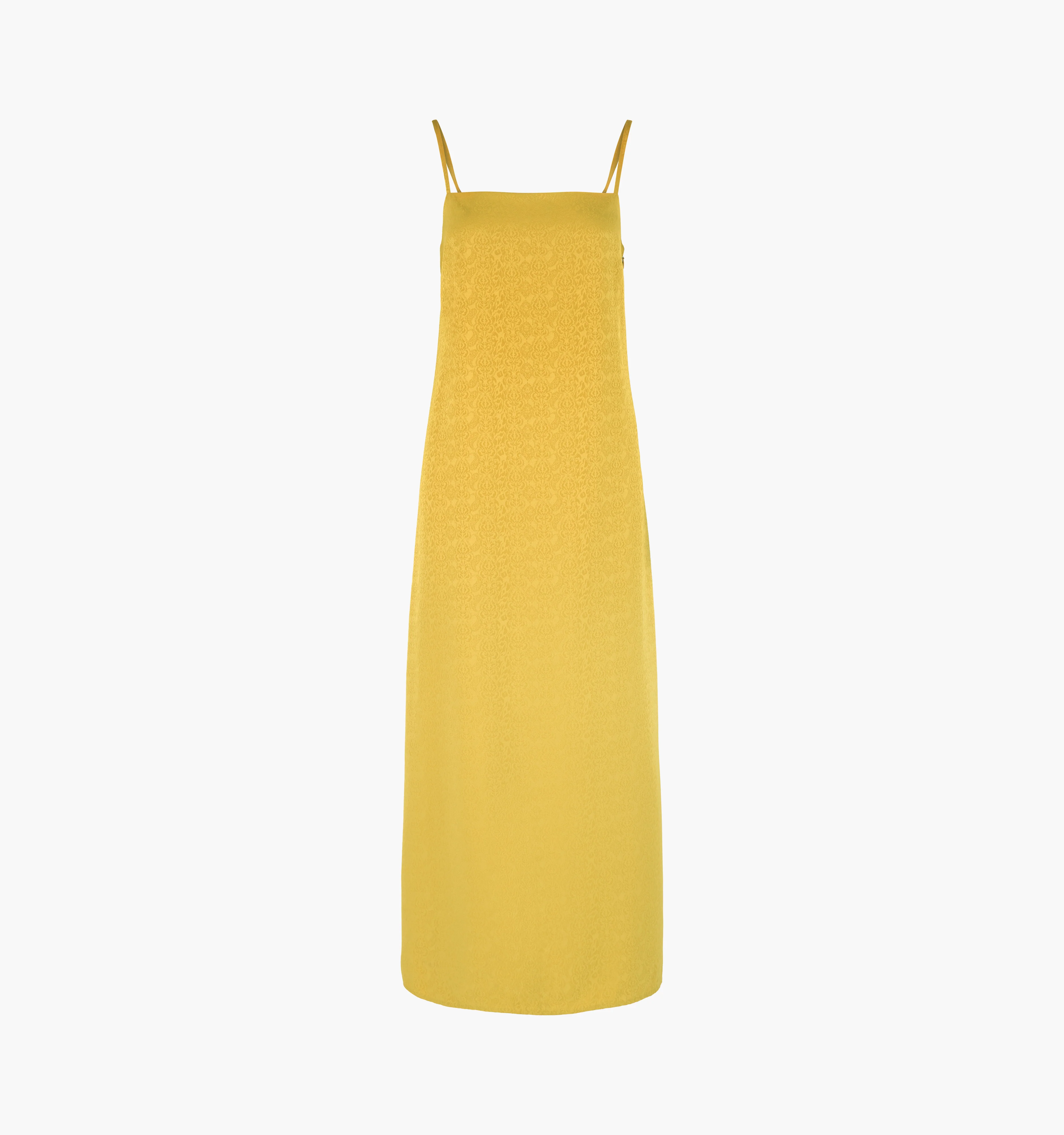 The Erini Dress -  Regent Paisley Burnt Ochre