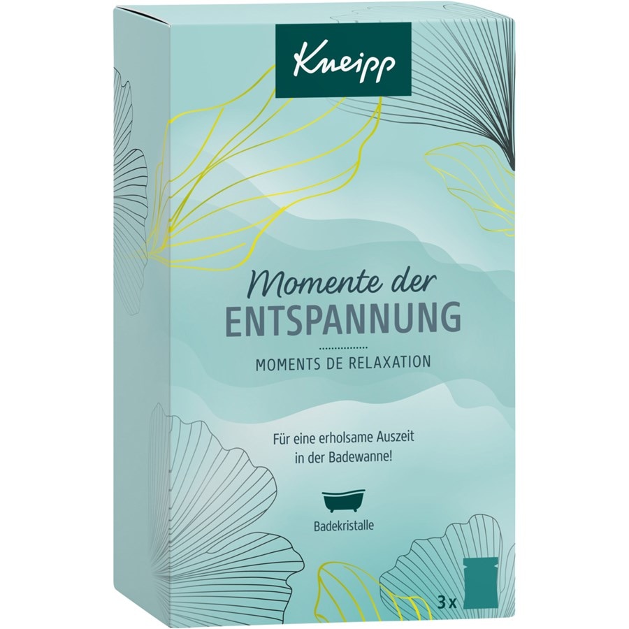 Kneipp Bath crystals Zestaw upominkowy Chwile relaksu Edycja limitowana
