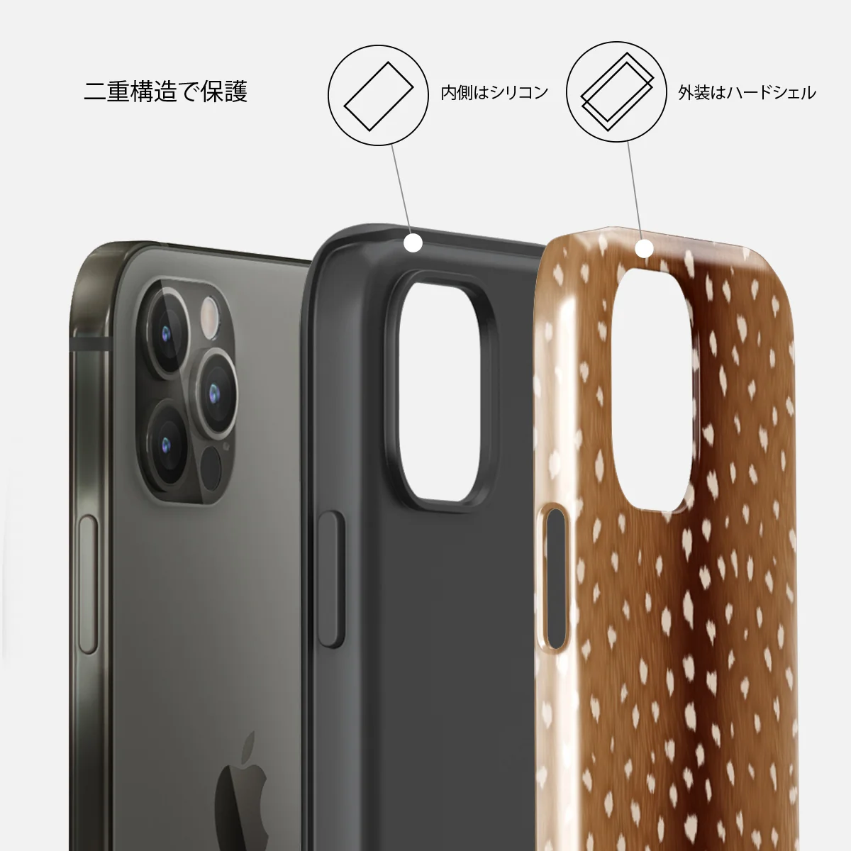 Fawn - iPhone 12 Pro ケース