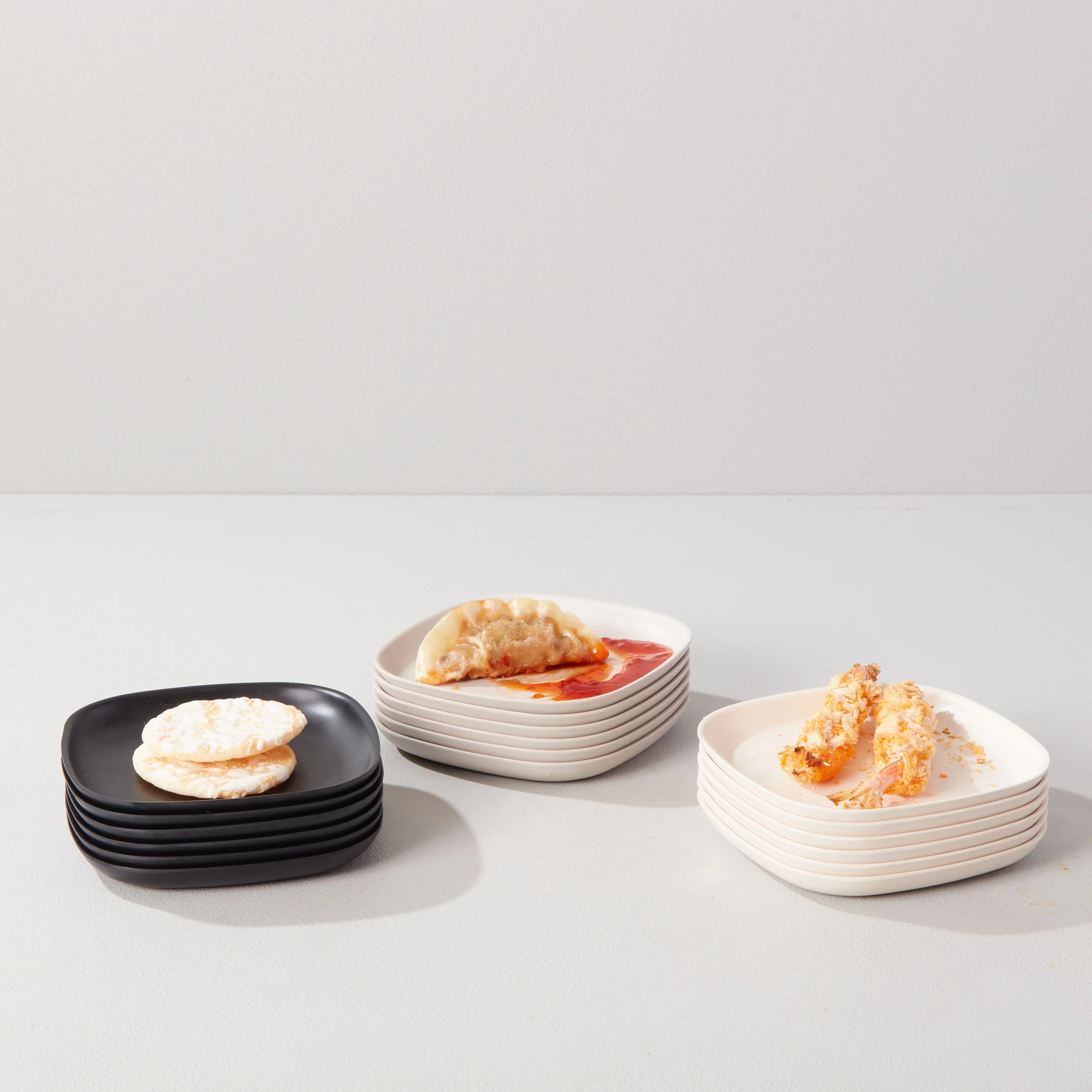 Vogeelle Cocktail Plate Set x 6 - Stone