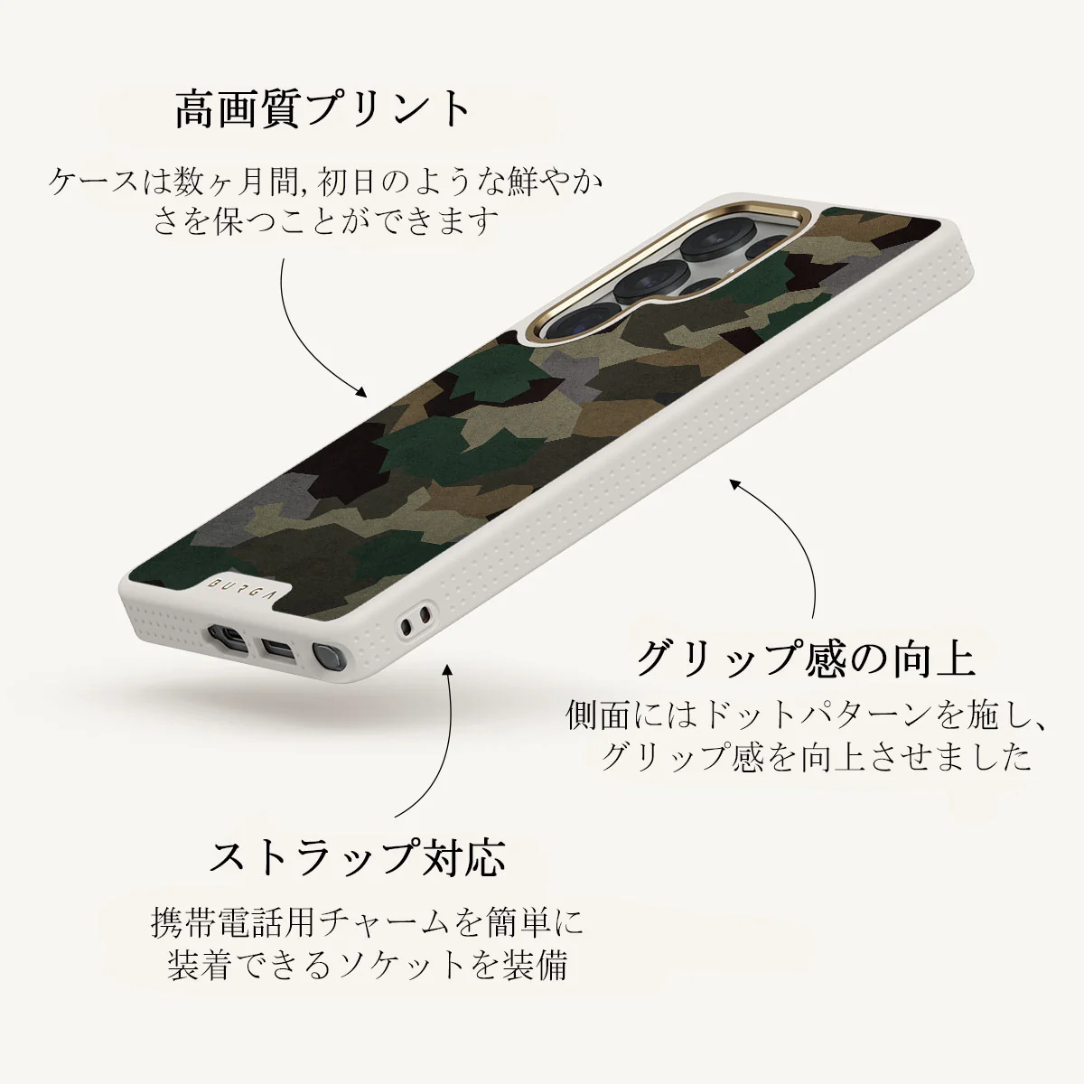 Tropical Green Camo - Samsung Galaxy S25 Ultra ケース