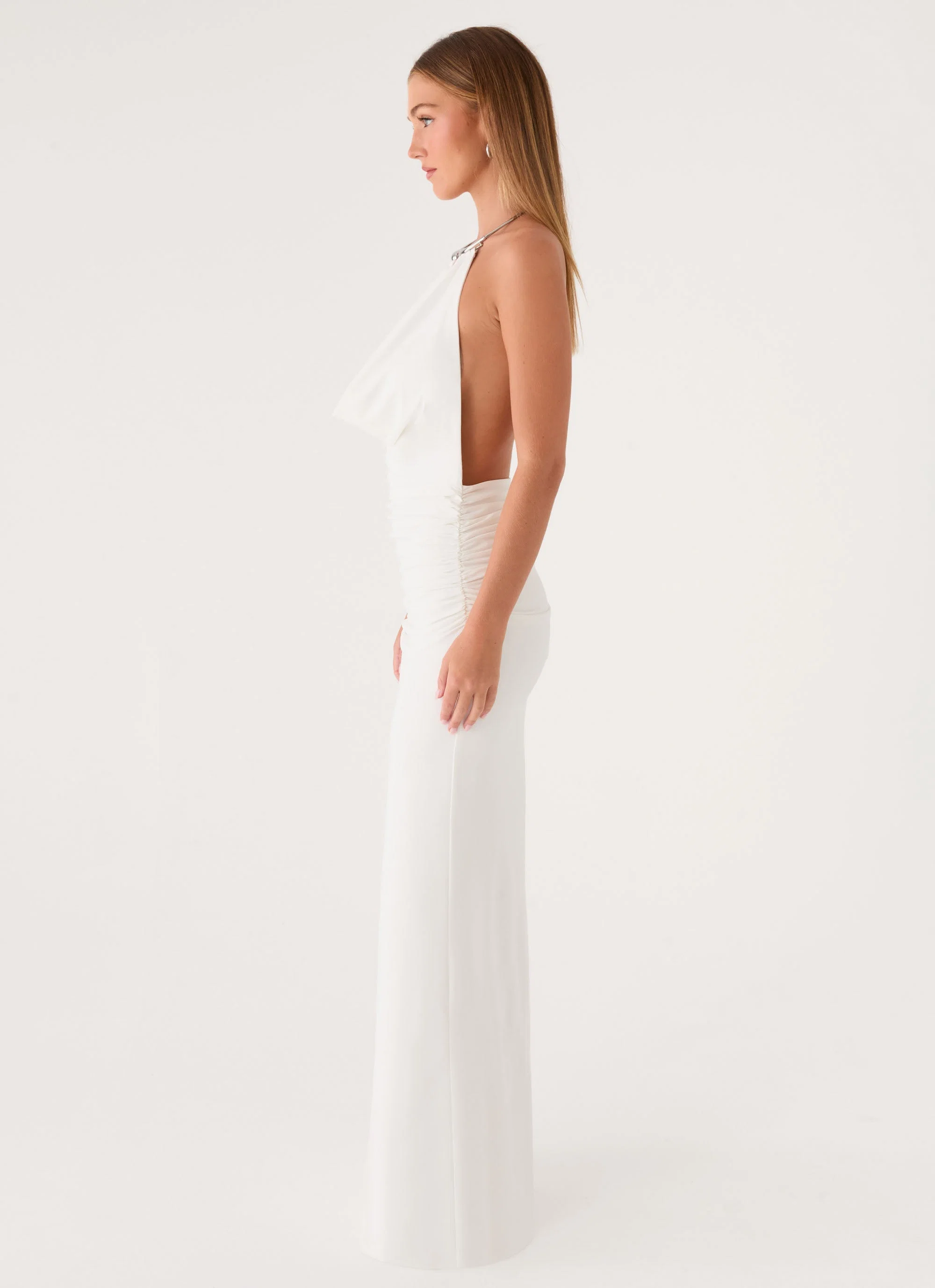 Hena Maxi Dress - White