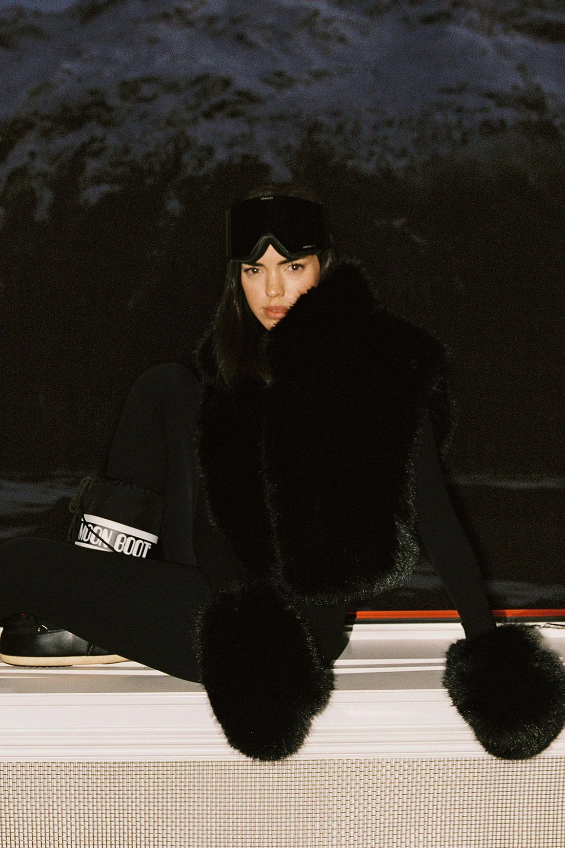 Alpine Cloud Faux Fur Vest