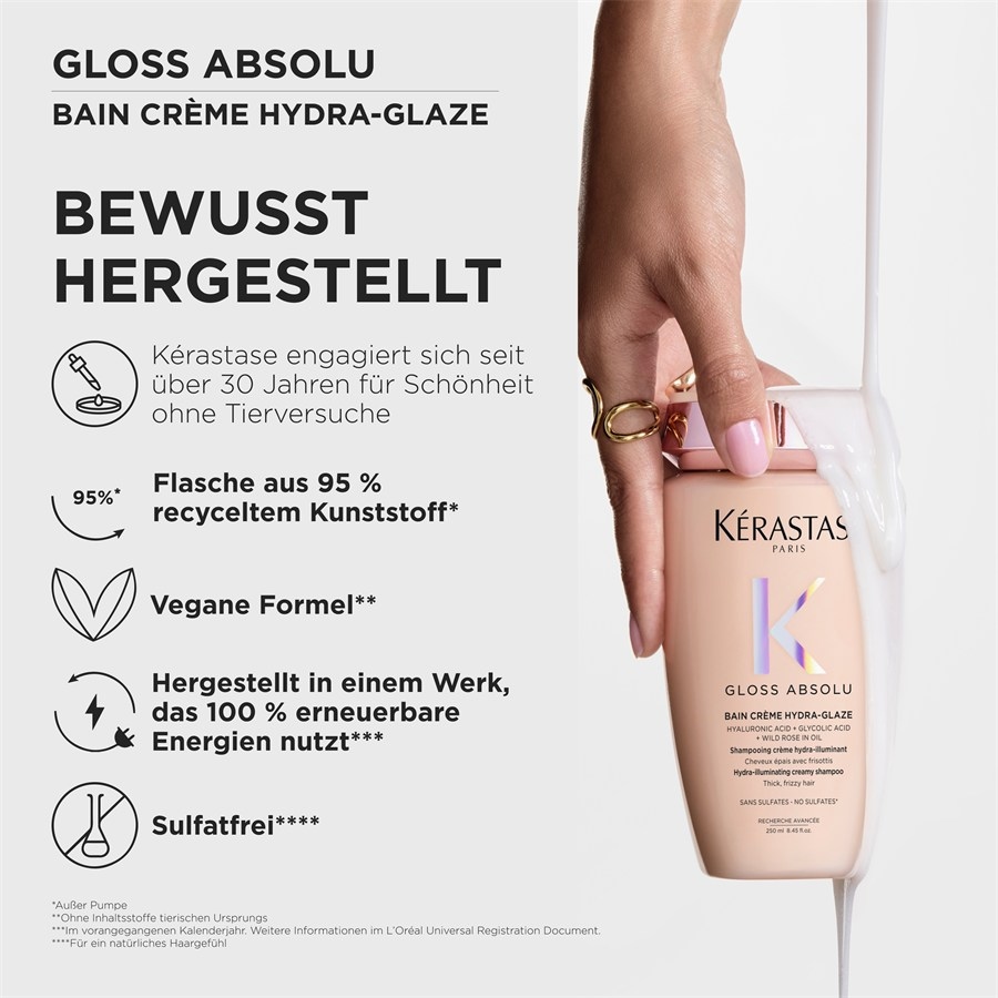 Kérastase Gloss Absolu Bain Crème Hydra-Glaze Shampoo