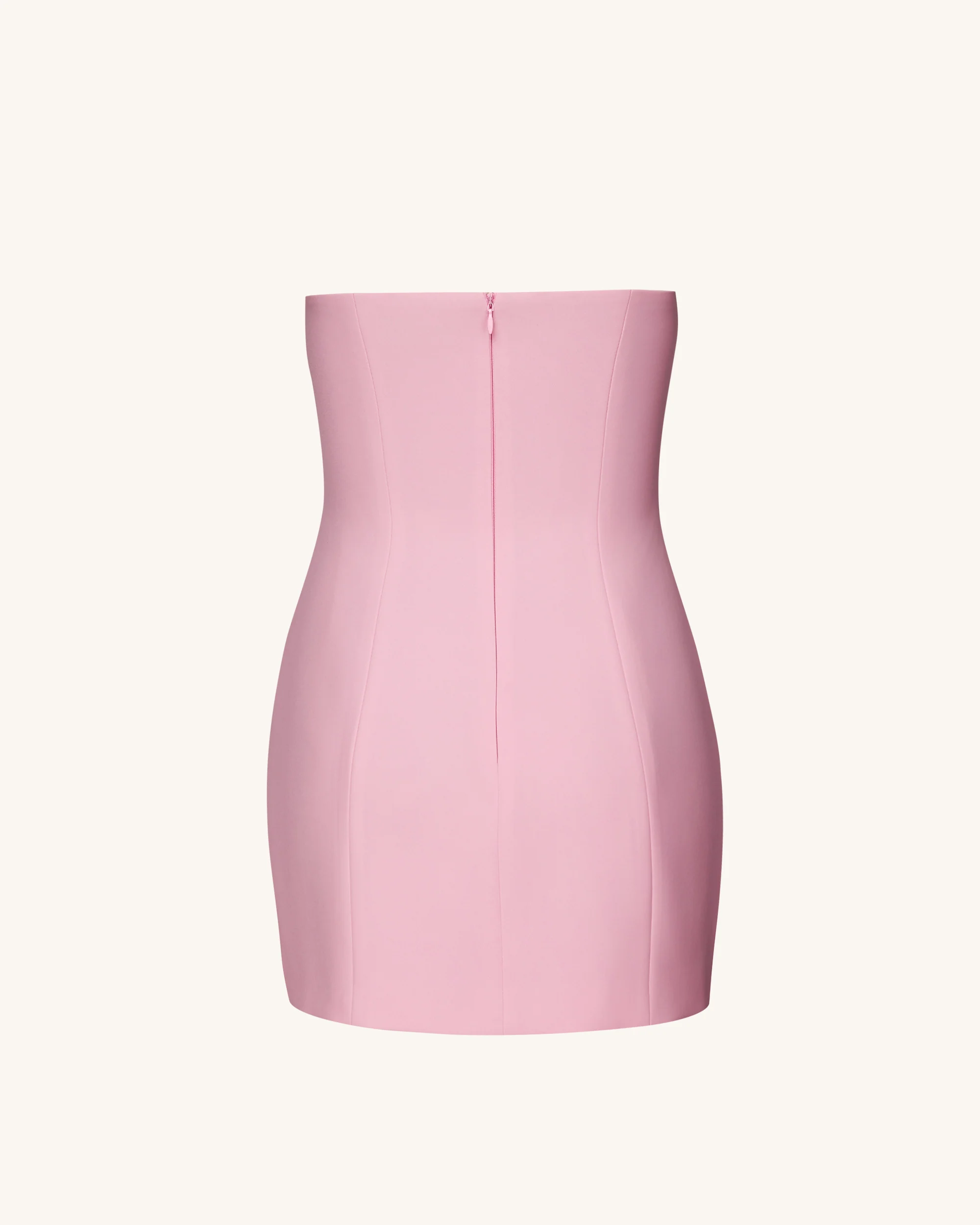 Blossoming Elegance Strapless Dress - Pink - FASHION NOB