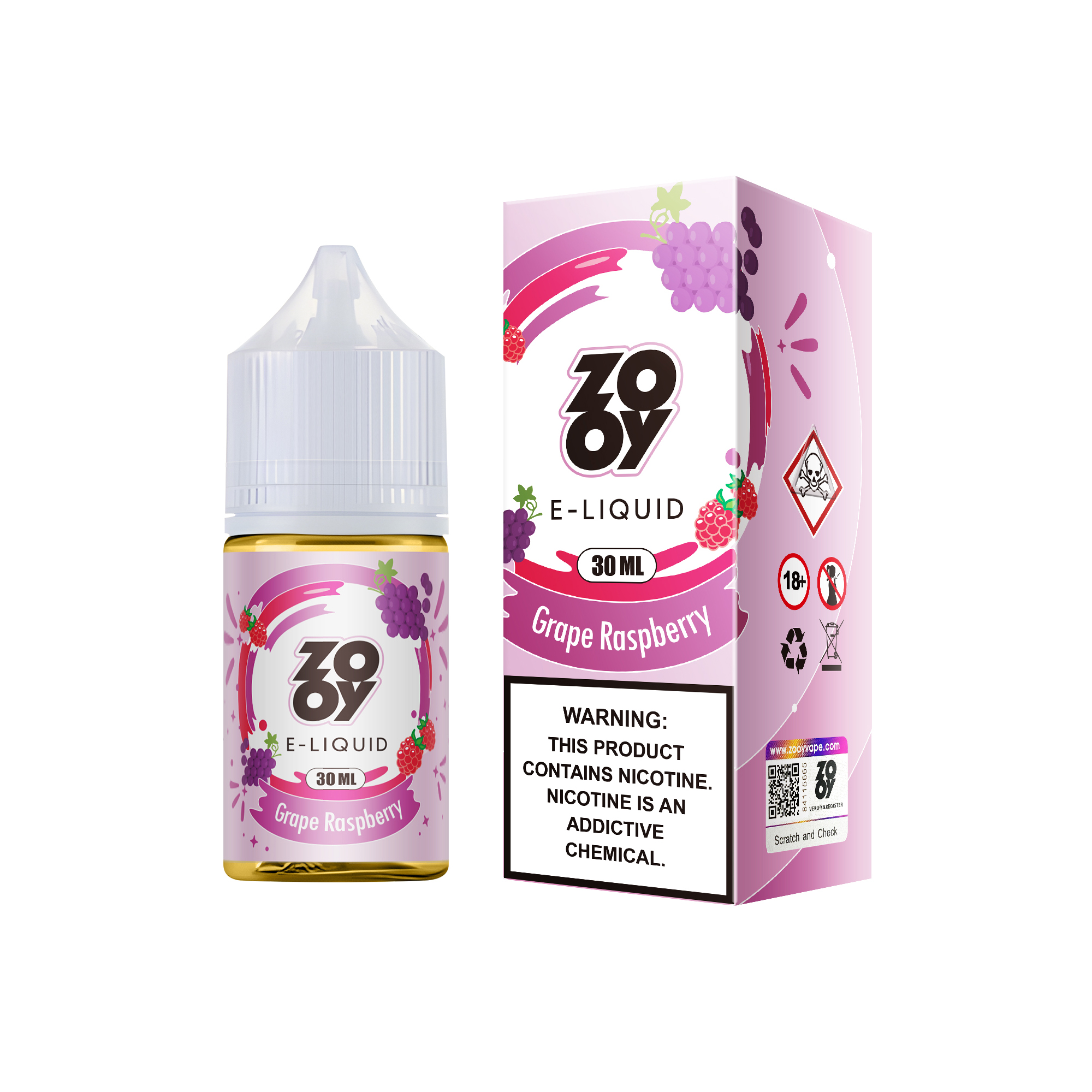 ZOOY 30ML E Liquid Refillable Oil