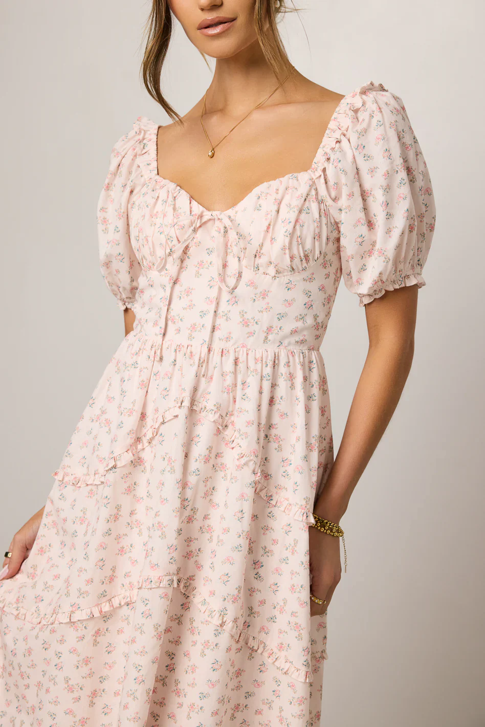Jamie Floral Midi Dress