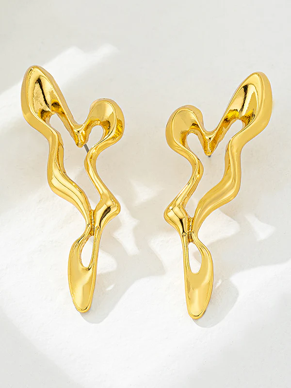 Geometric Drop Earrings