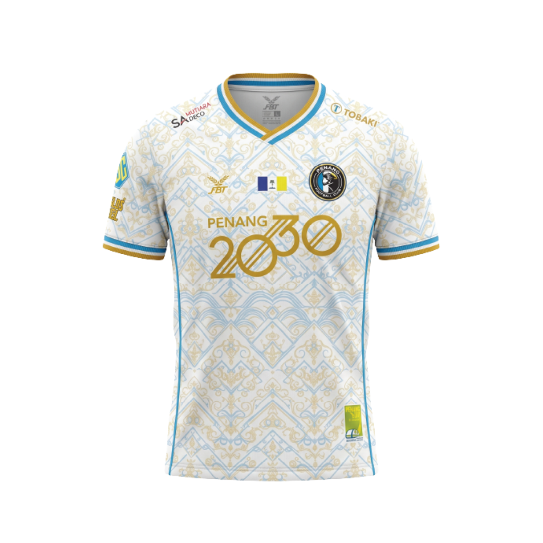 FBT Penang FC 26/27 Away Men Replica Jersey White 19A299-WHITE