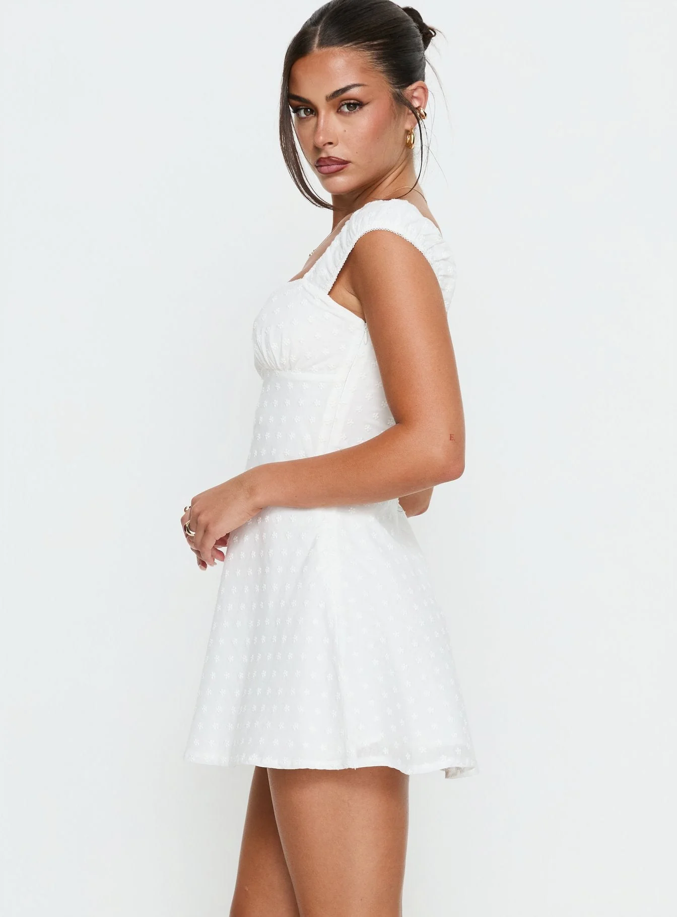 Seyani Mini Dress White