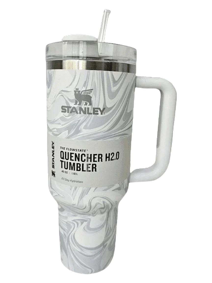 Stanley 30 oz. Quencher H2.0 FlowState Tumbler, Polar Swirl