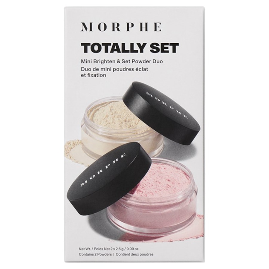 Morphe Puder Totally Set Mini Brighten & Set Powder Duo
