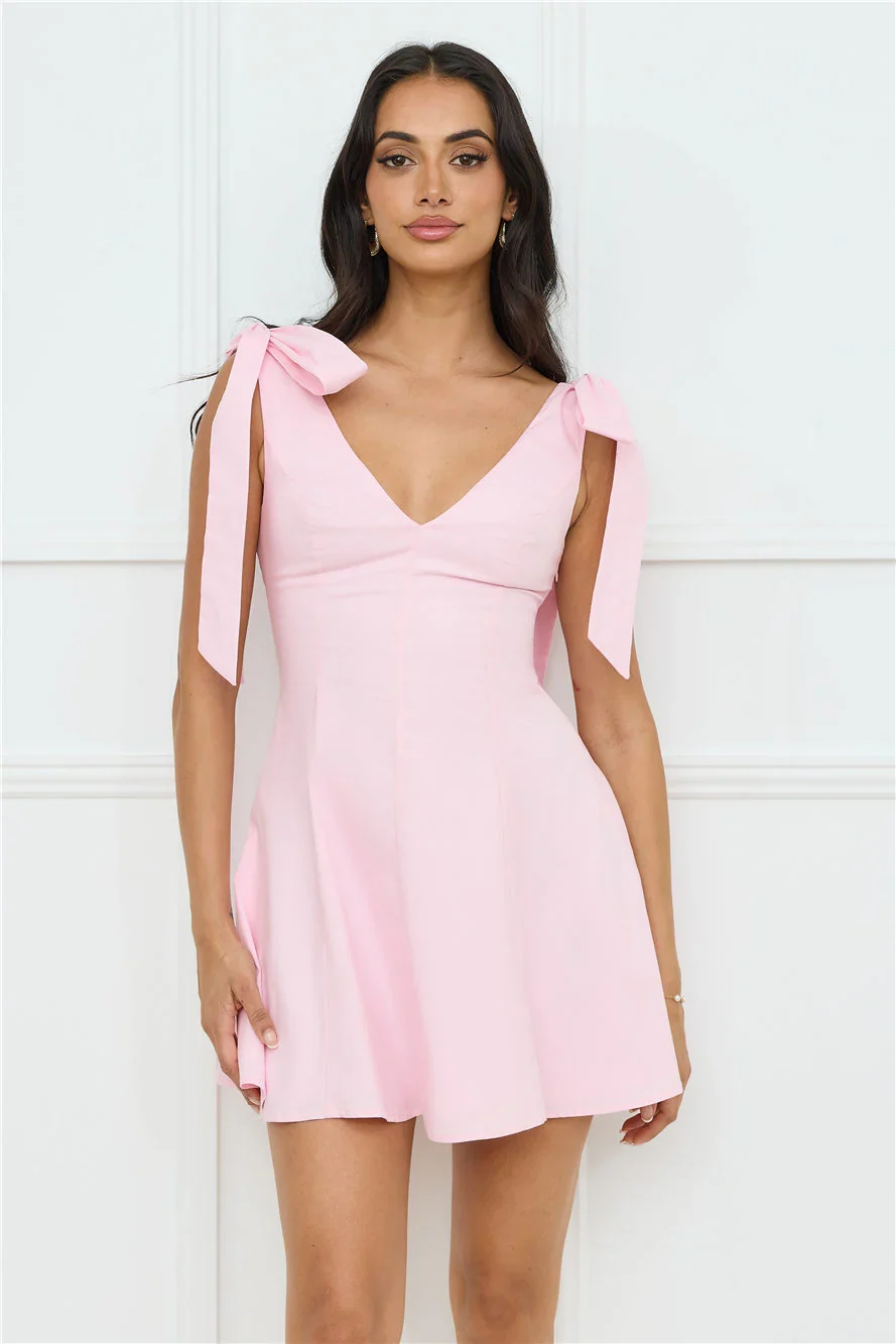 Pretty In Power Mini Dress Pink