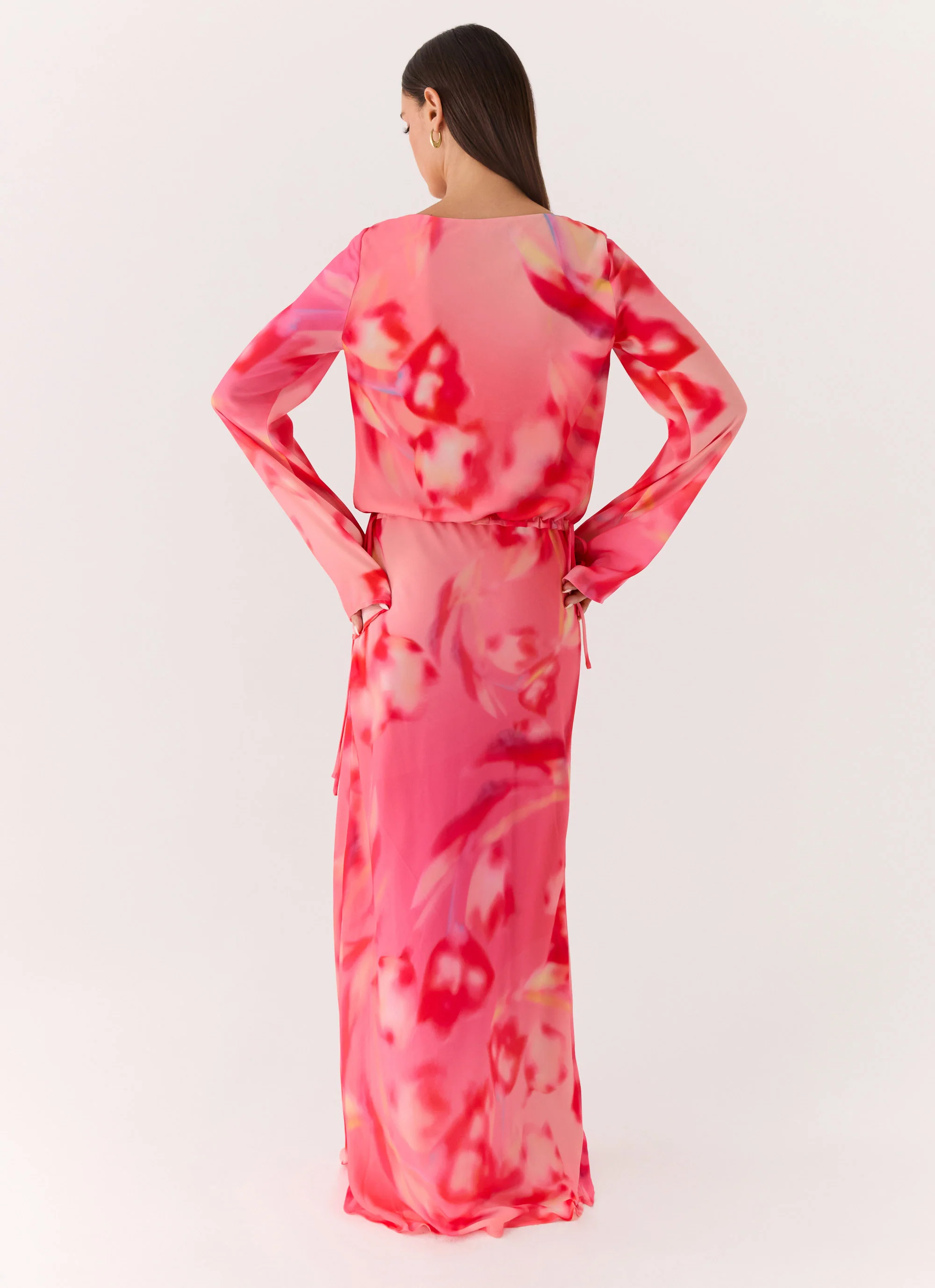 Rafaella Maxi Dress - Sun Blushed Bloom
