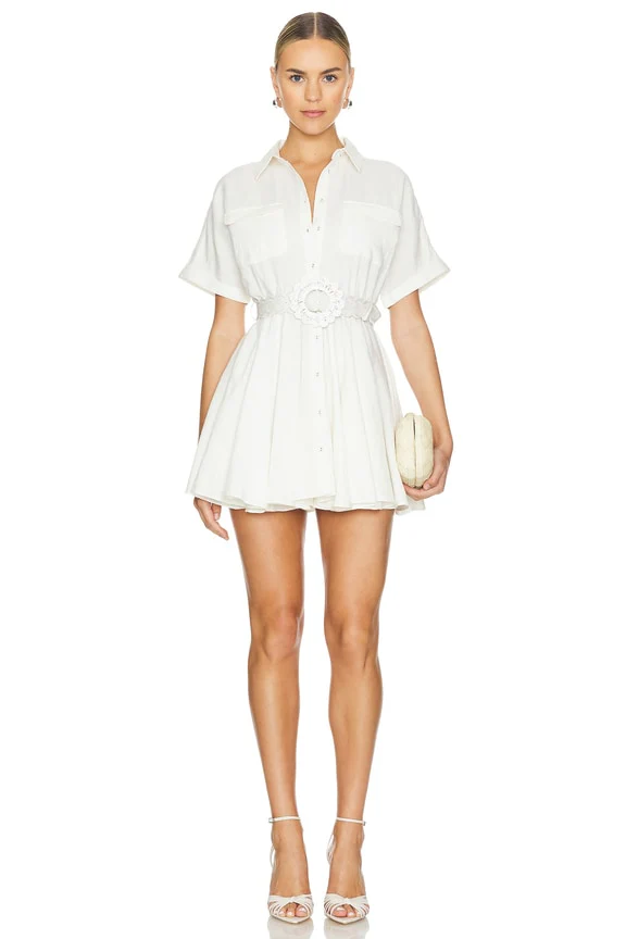 x REVOLVE Belted Mini Dress