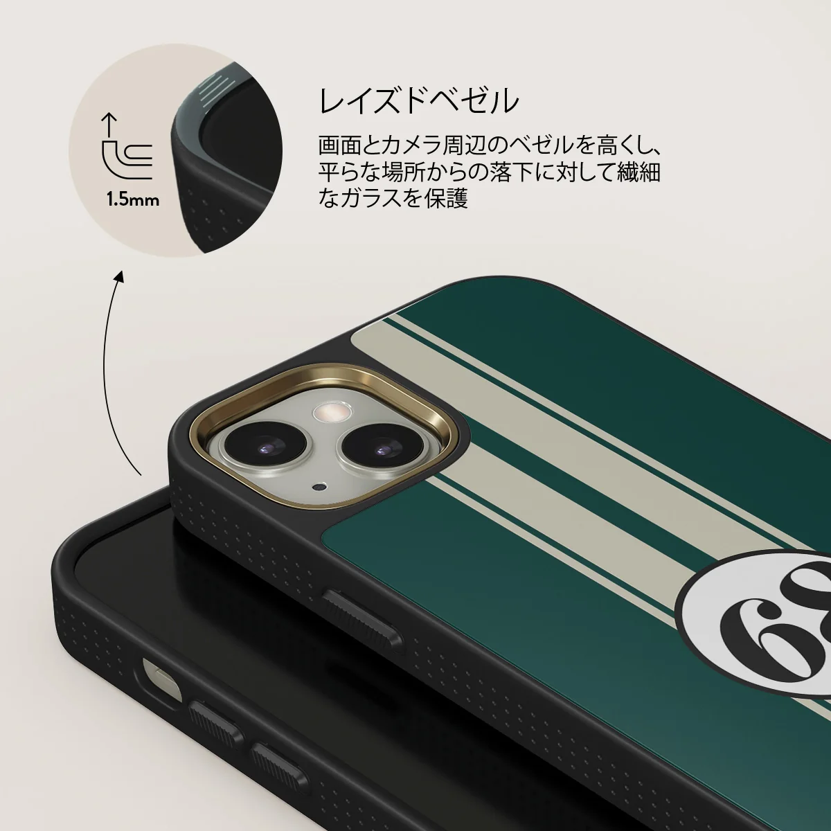 Classic Racing - iPhone 13 ケース