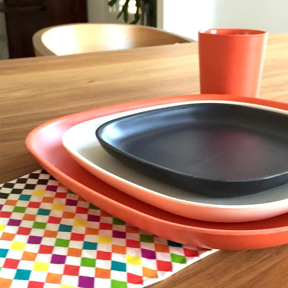 Vogeelle Dinner Plate - Persimmon