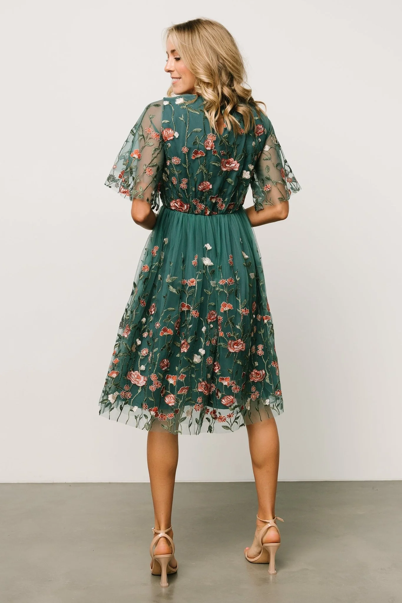 Duchess Tulle Dress | Jade Garden - luluinthesky