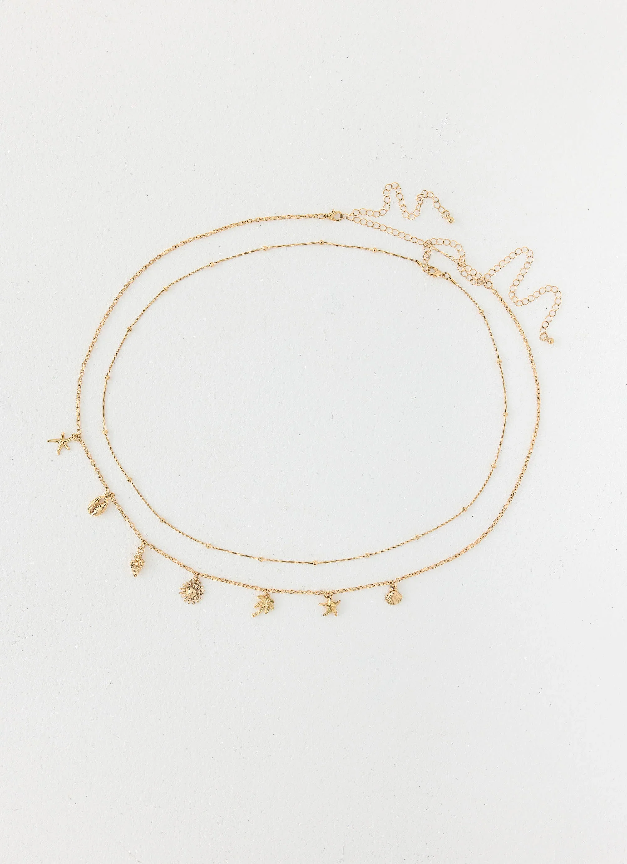 Ciao Charm Belly Chain - Gold