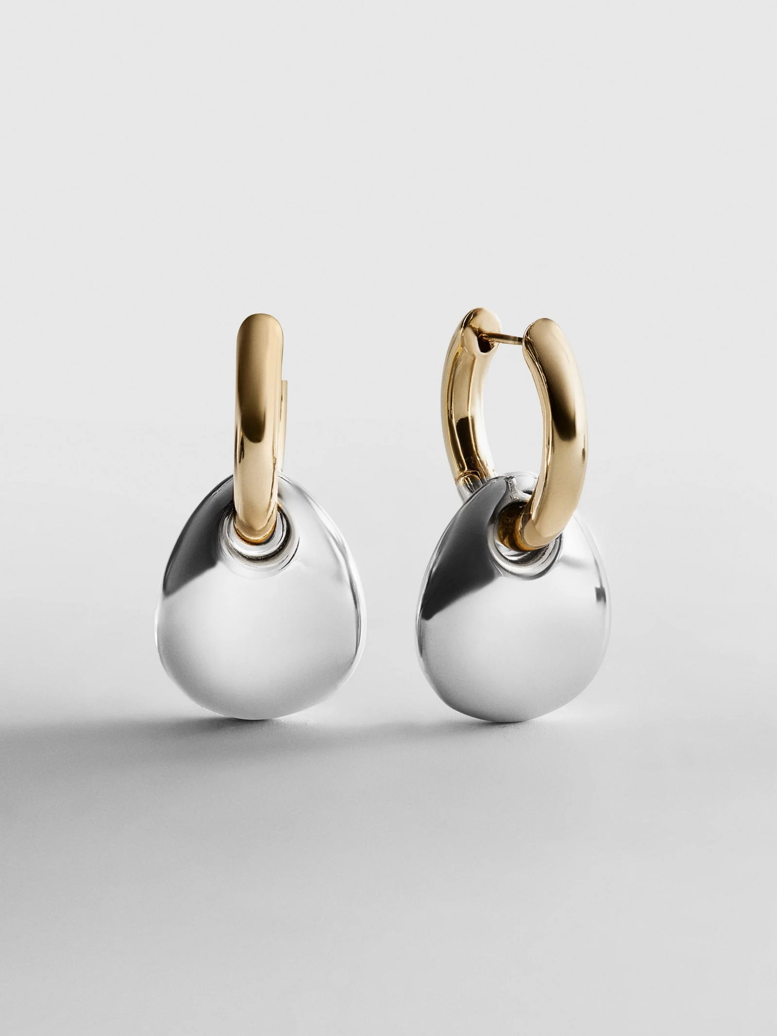 Mila Drop Earrings - Gold/Silver