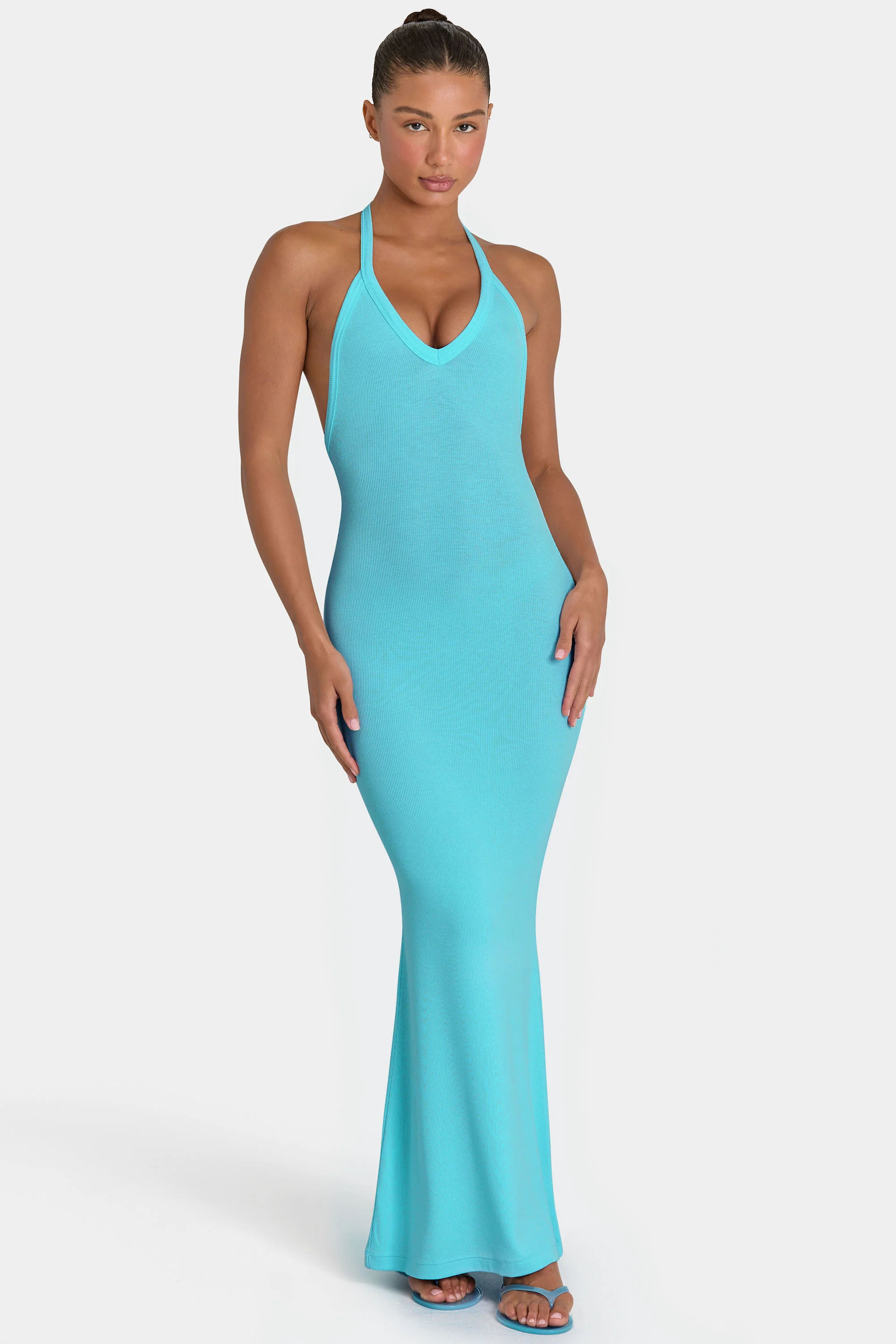 ButterCloud™ Maxi Dress in Aqua