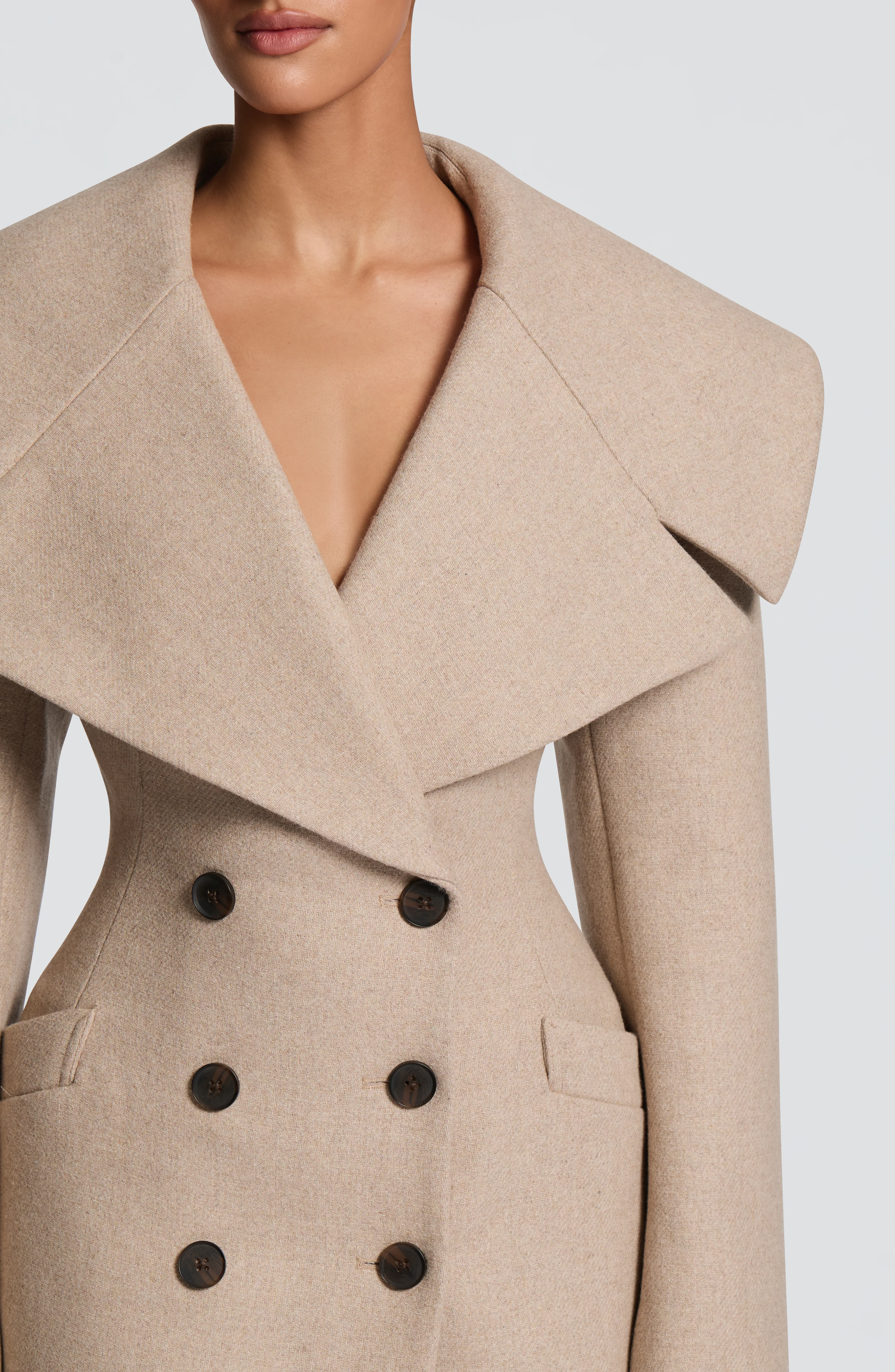Calypso Coat - Beige