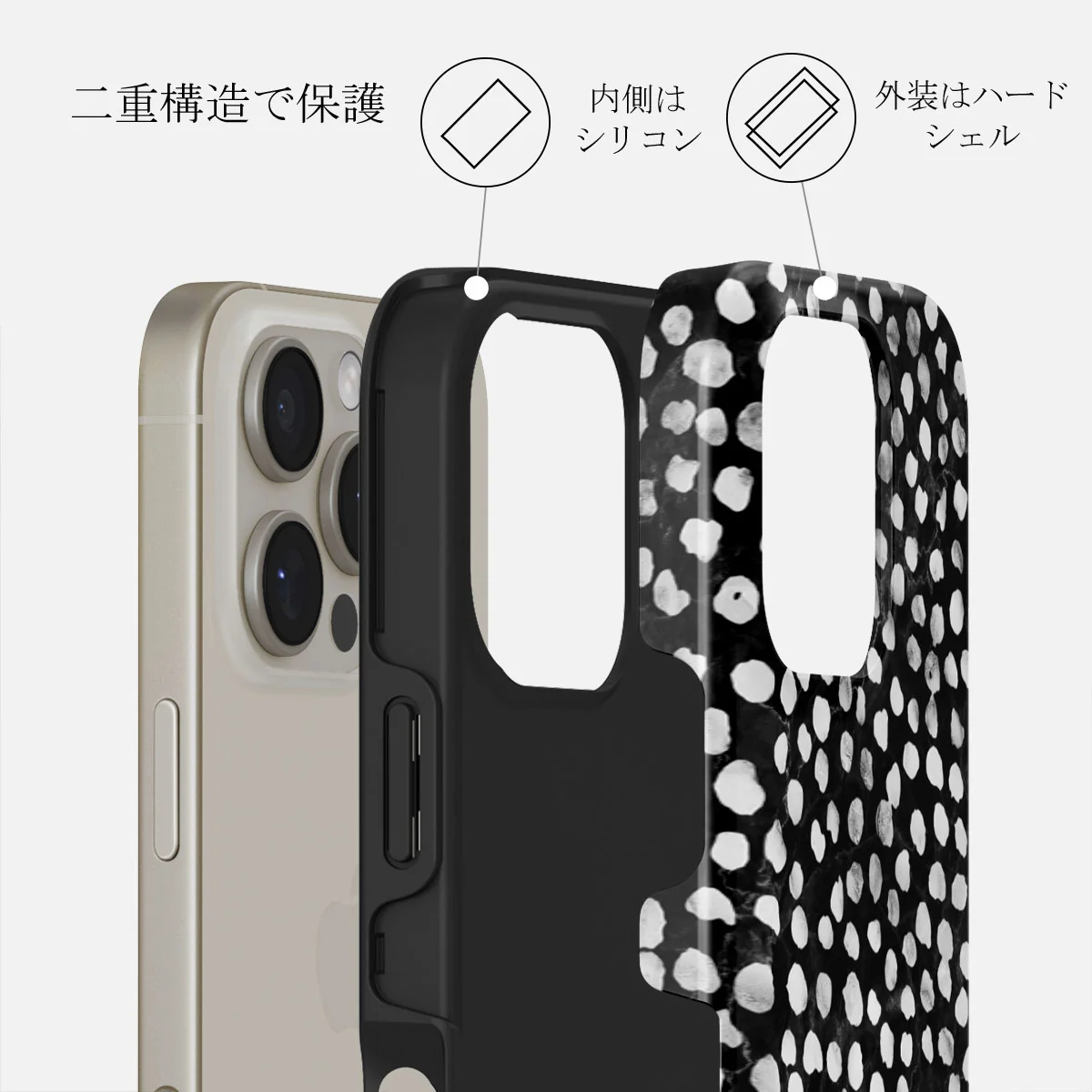Night Sky - iPhone 16 Pro ケース