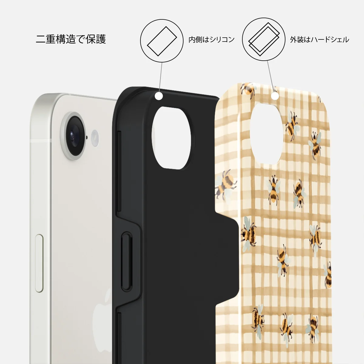 Honeycomb - iPhone 16e ケース