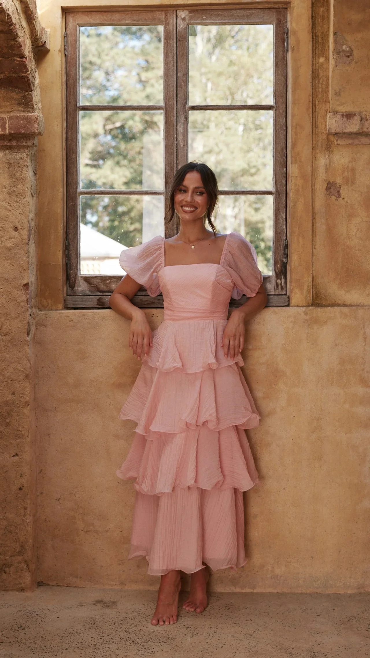 Lanelle Maxi Dress - Pink - luluinthesky