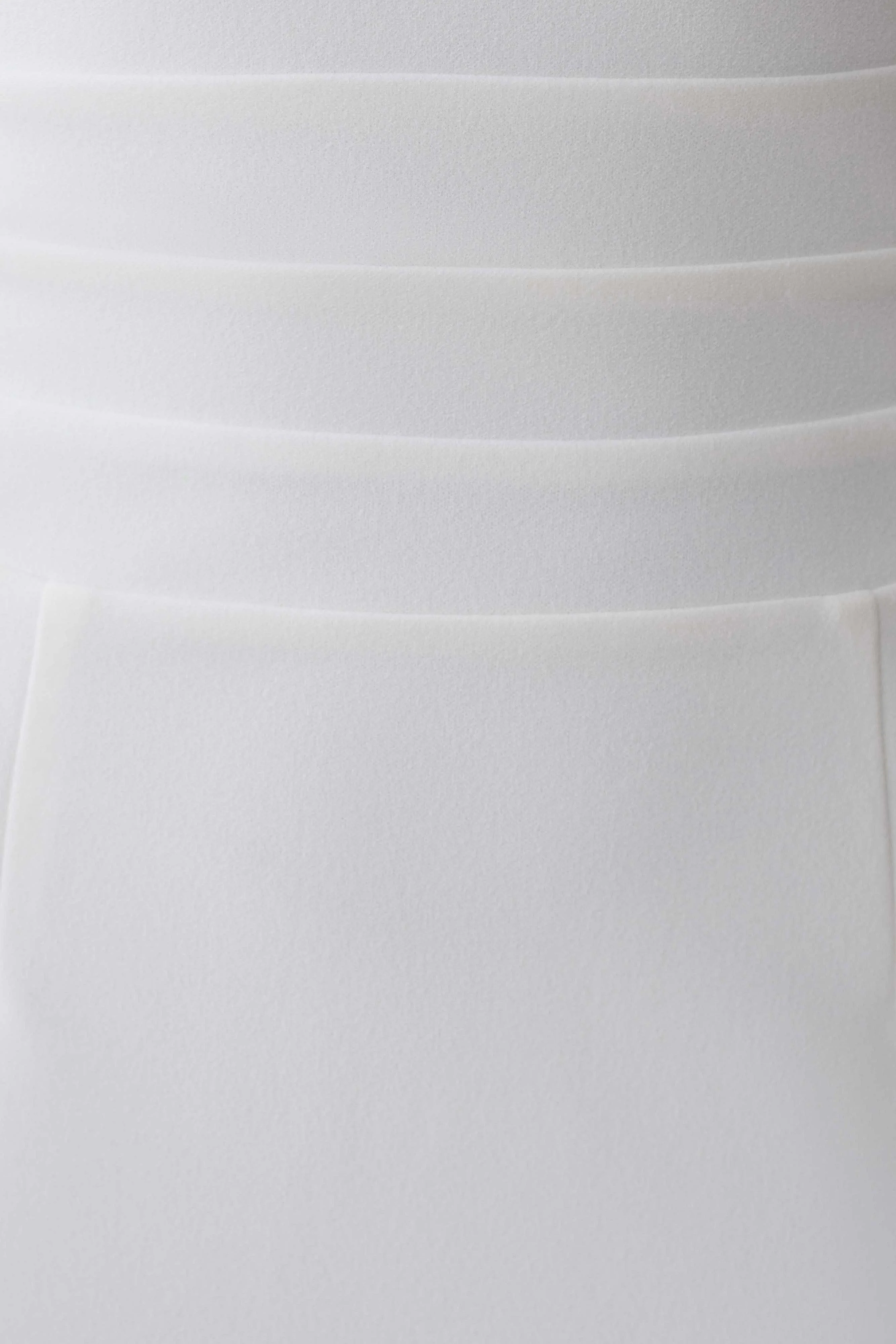 Elan Stretch Crepe Maxi Dress - White