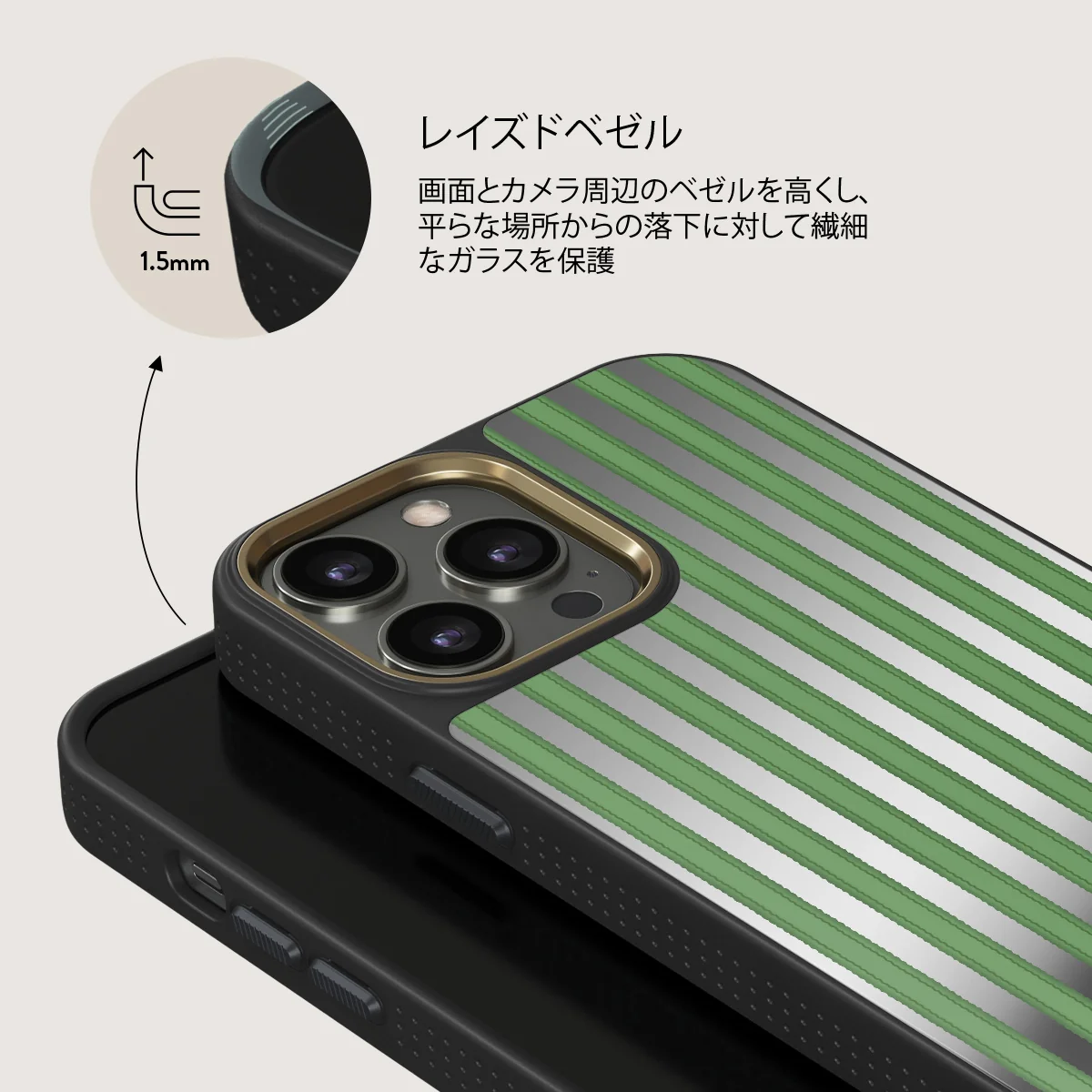Peppermint - iPhone 12 Pro ケース