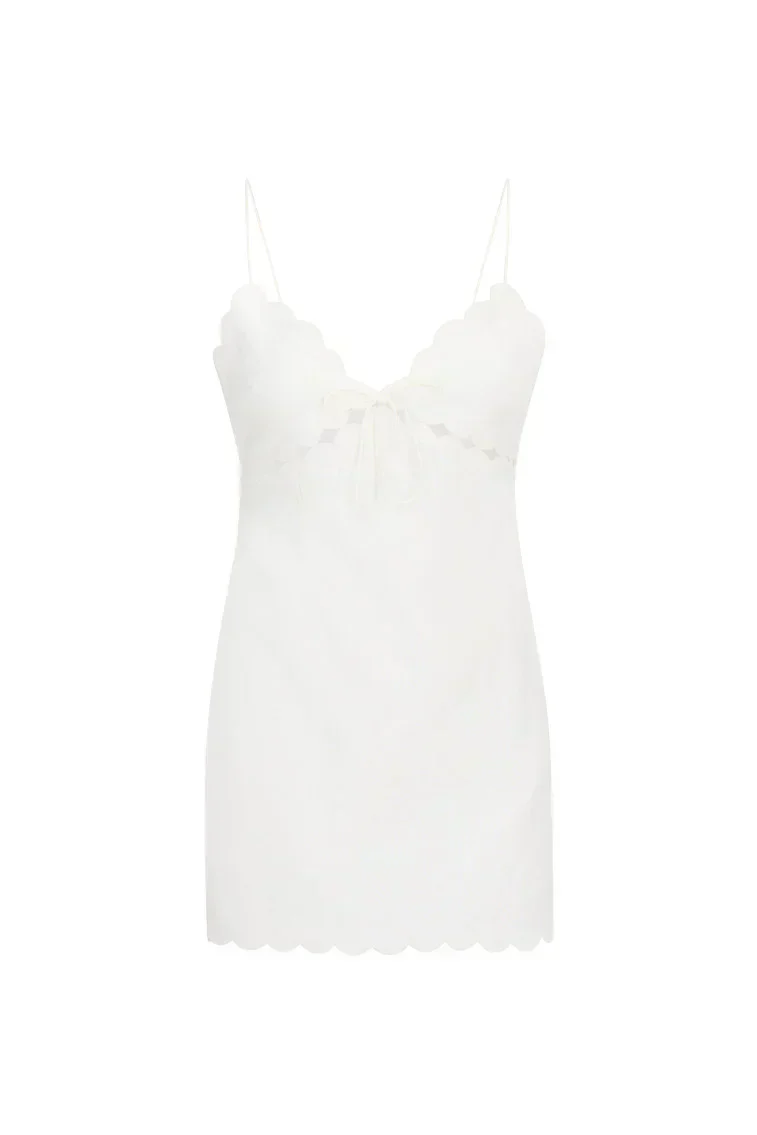 Sydow Linen Mini Dress - luluinthesky