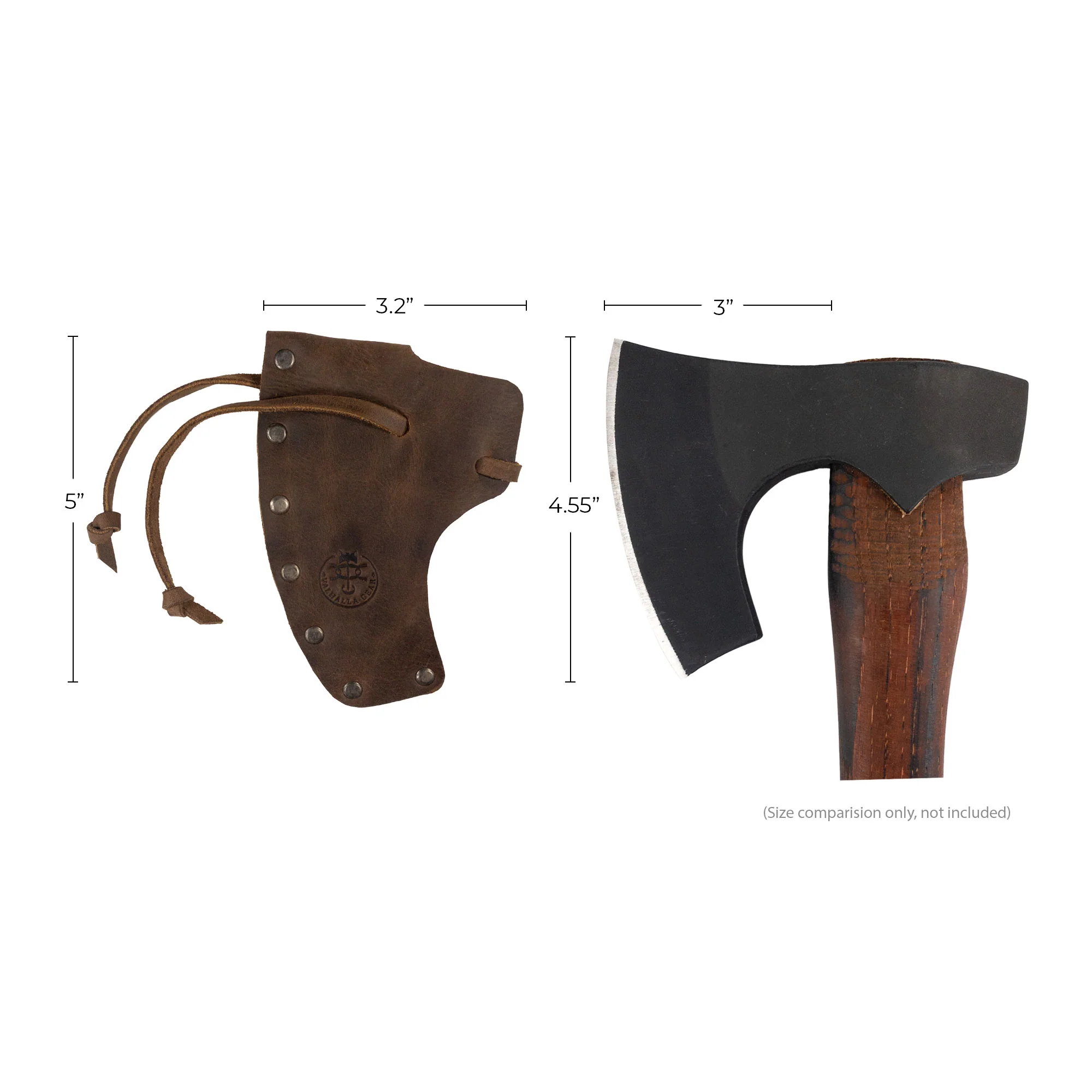 Axe Head Sheath with String