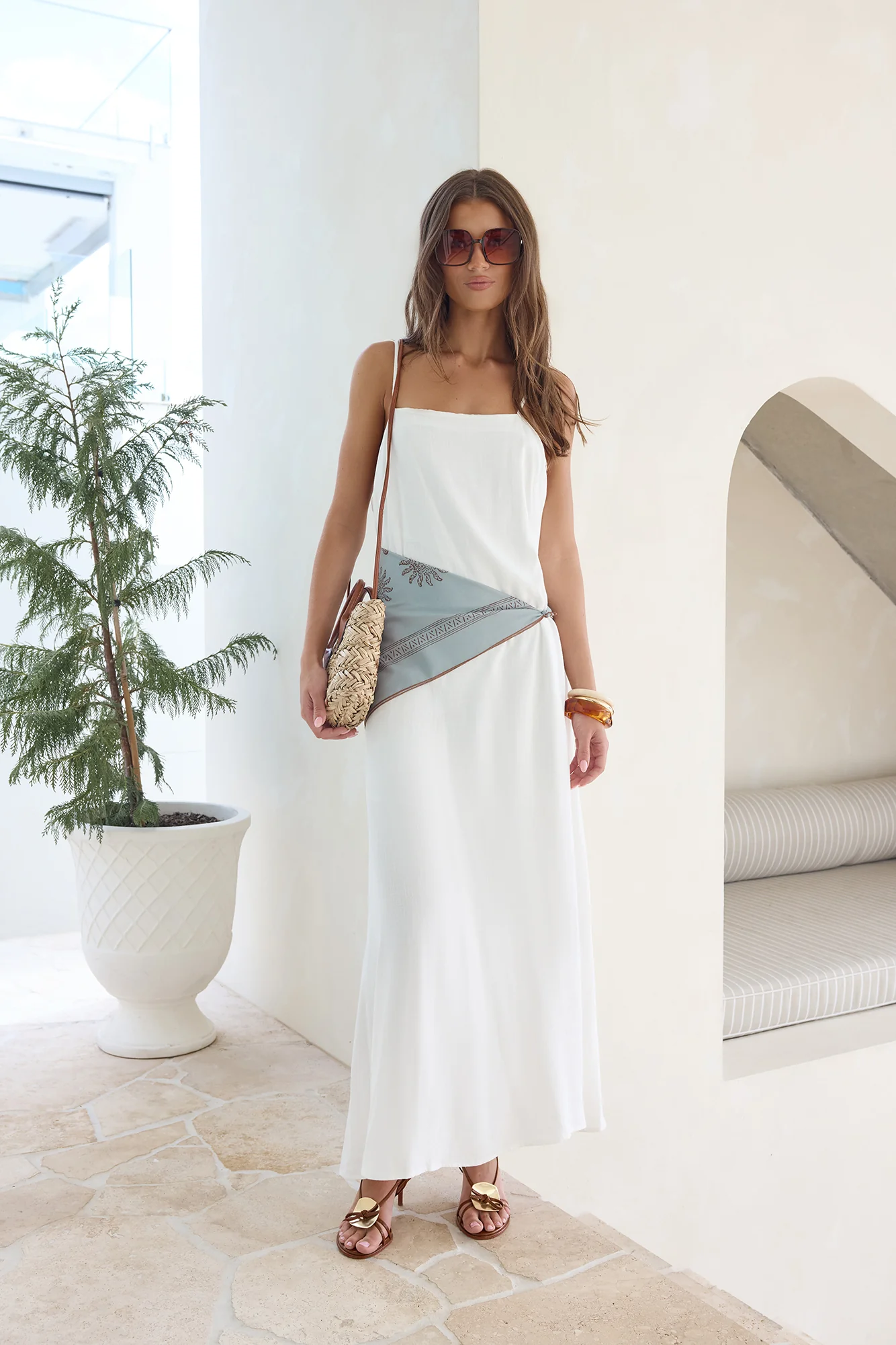 Warmth Of Love Maxi Dress White - luluinthesky