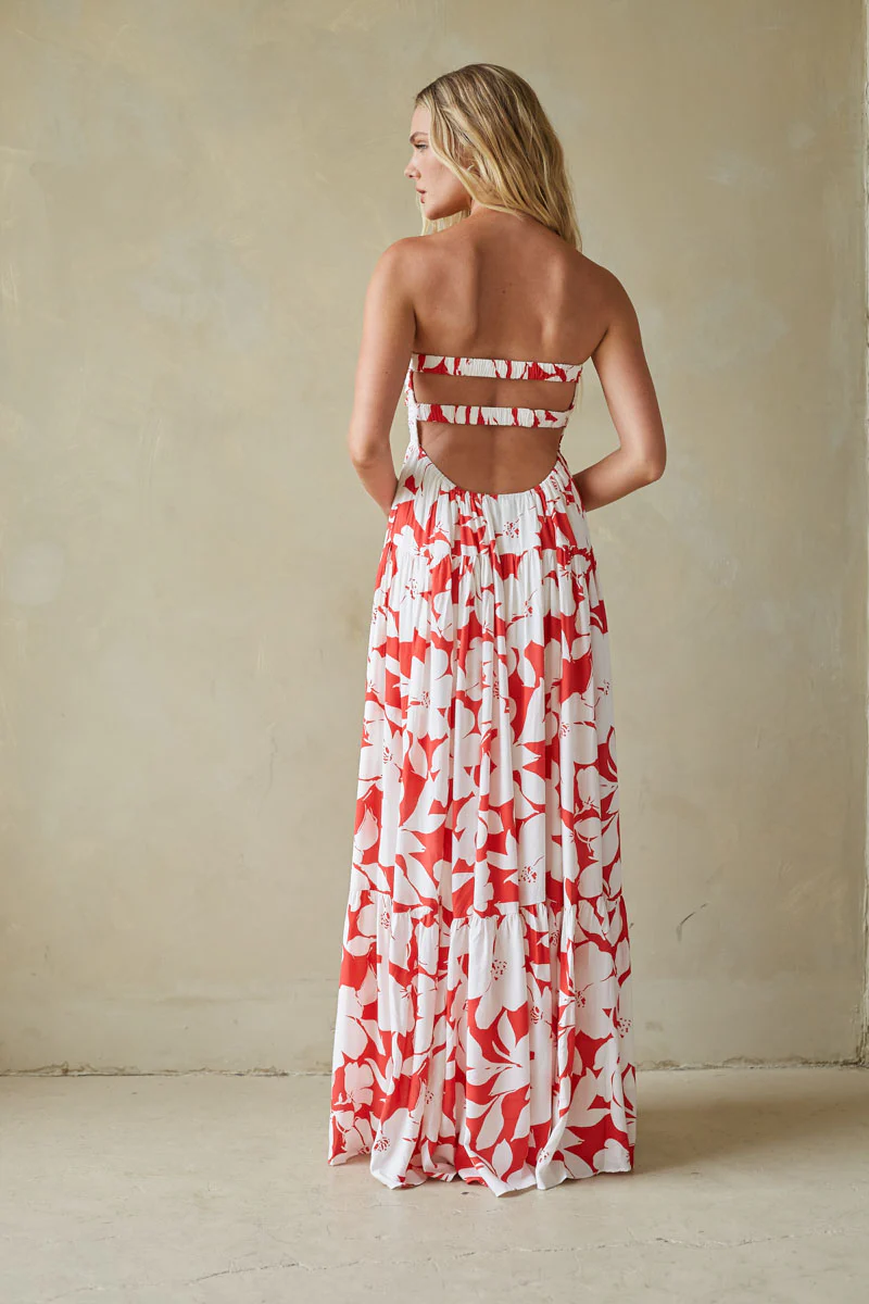 Lilo Strapless Maxi Dress - luluinthesky