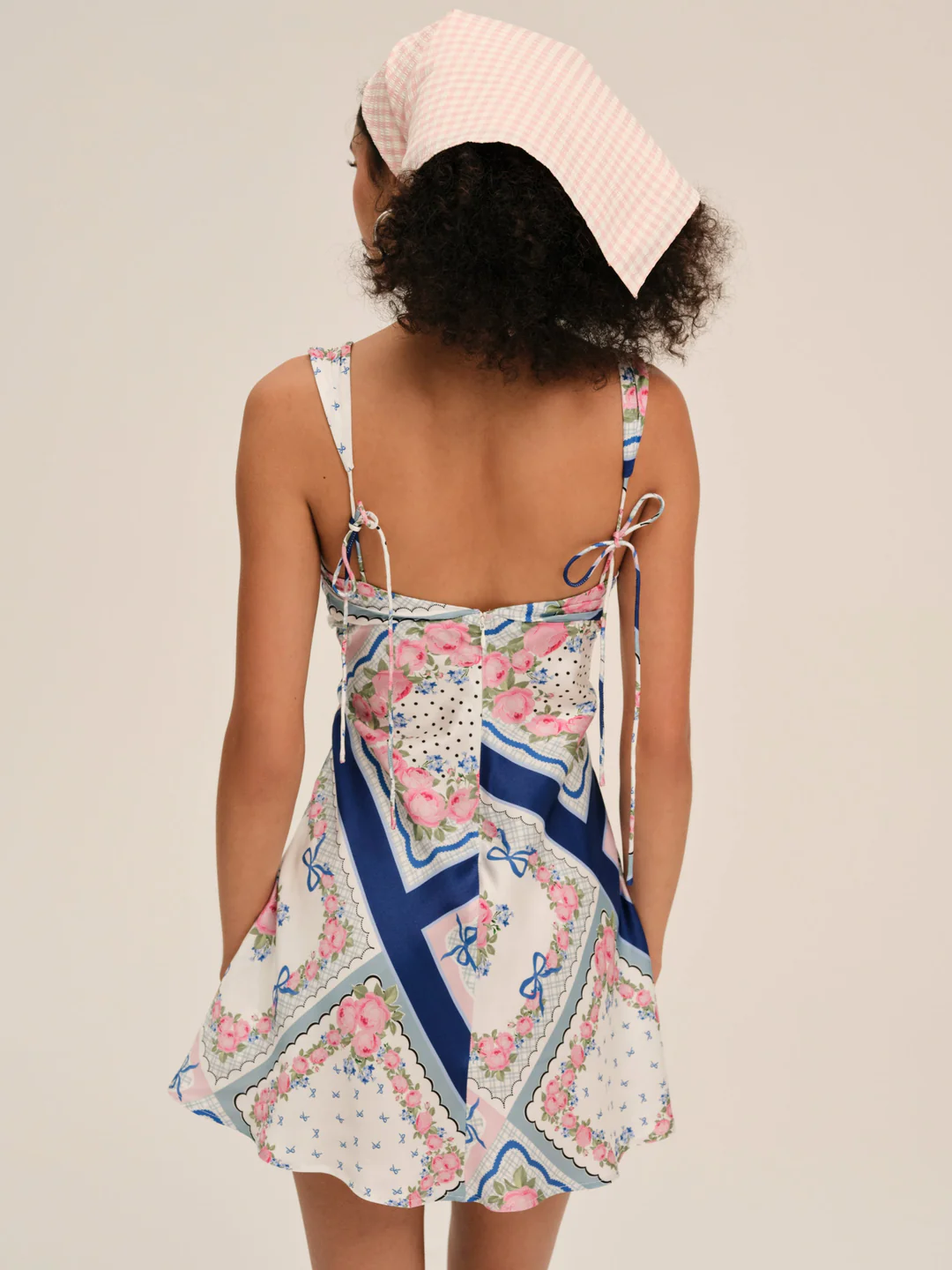 Summer Scarf Mini Dress