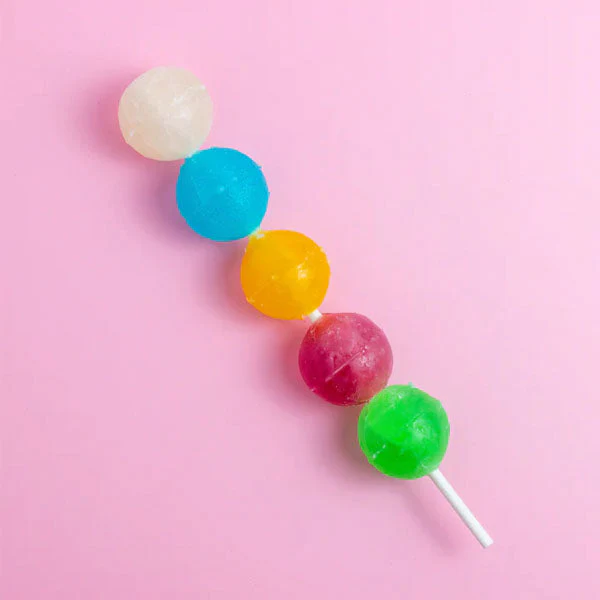 Silky Gem Crystal Candy Sizzle Pop Fruity Mix Skewer (283g)