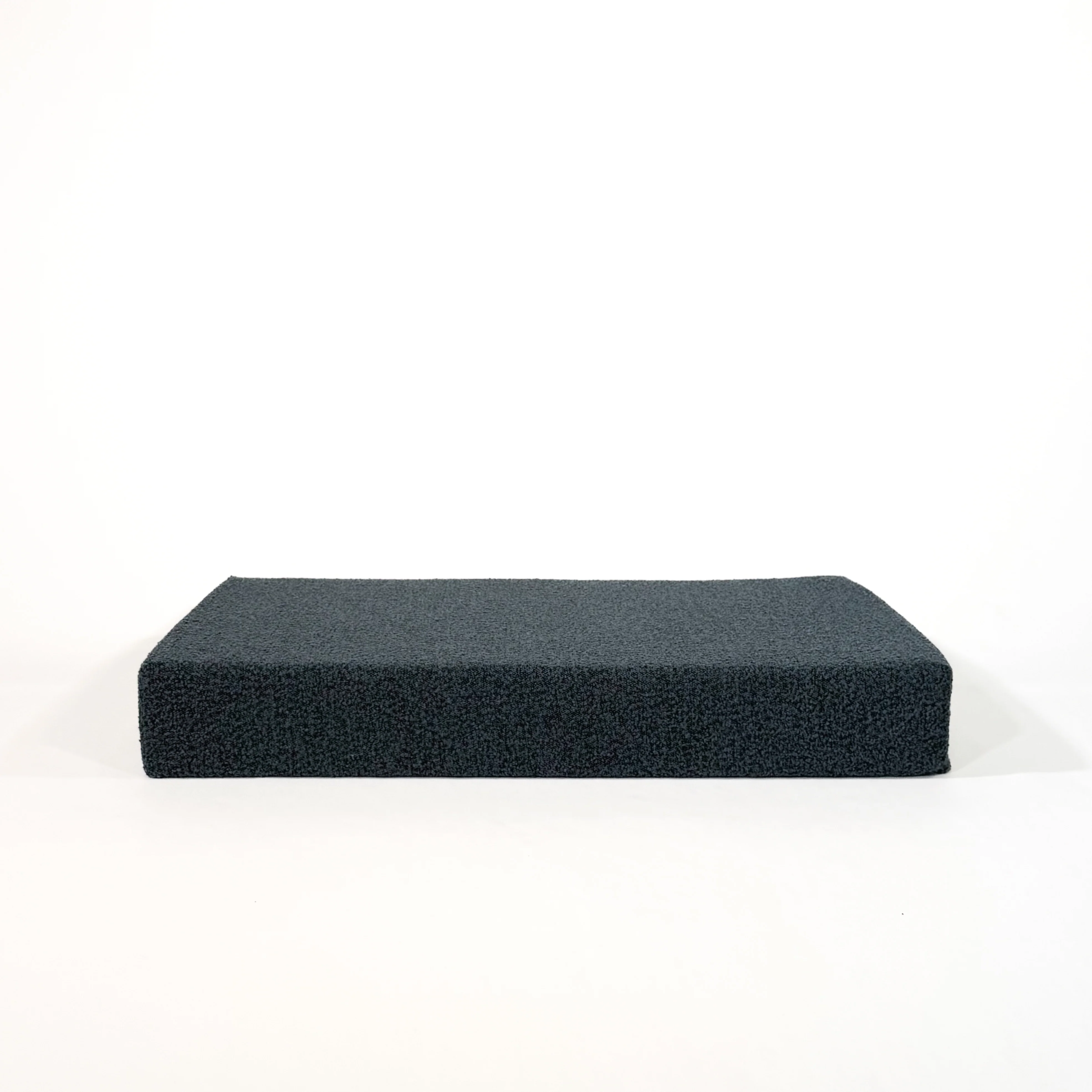 Large Bouclé Orthopedic Dog Bed (Cushion, Ocean Blue)