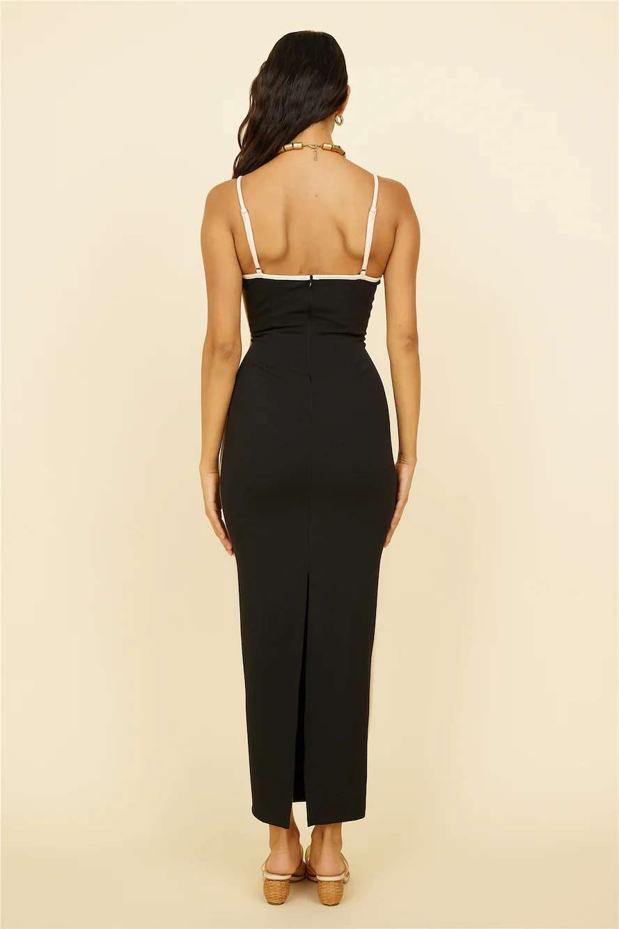 Heart Of Mine Maxi Dress Black